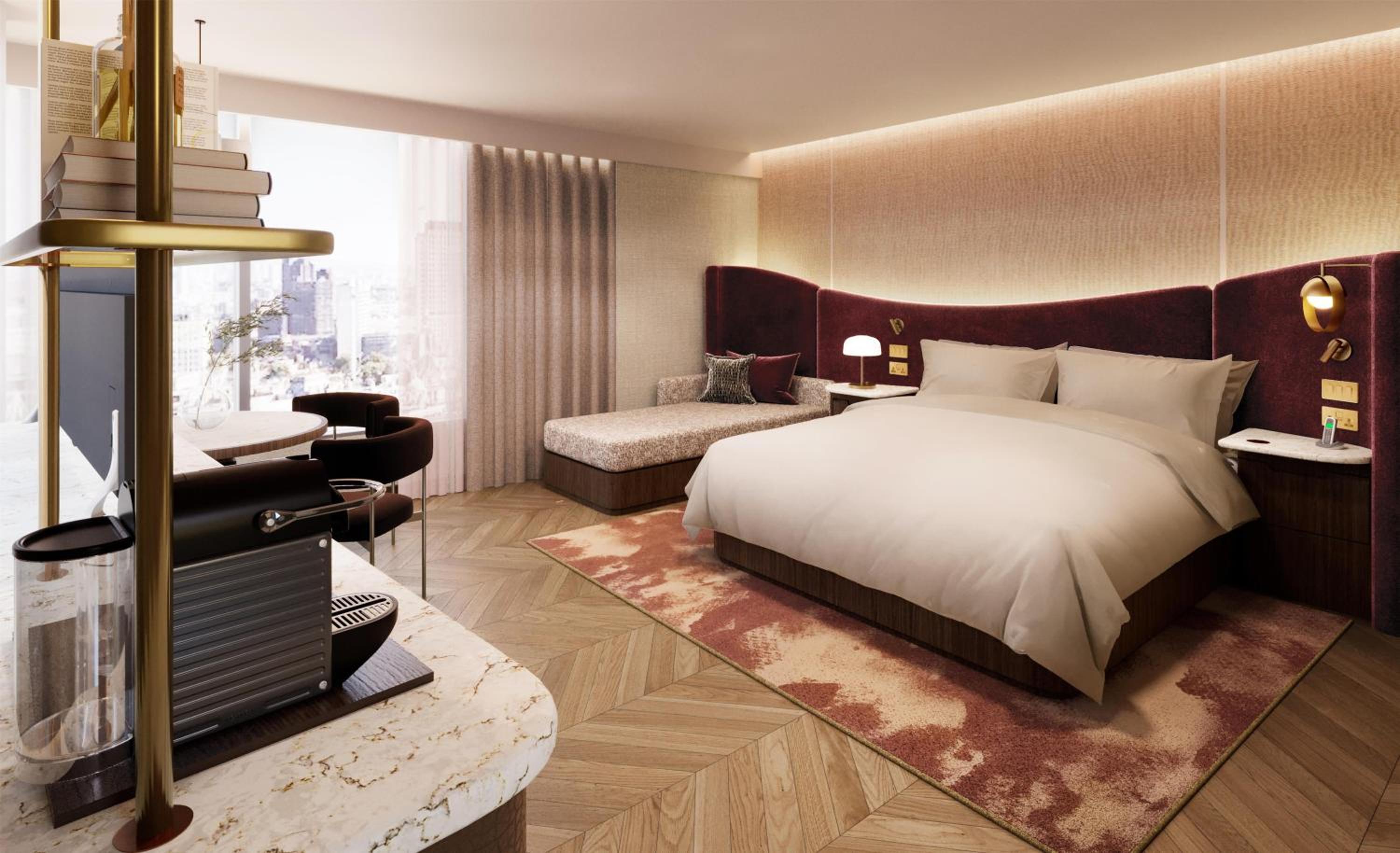Junior King Suite with View and Lounge Access