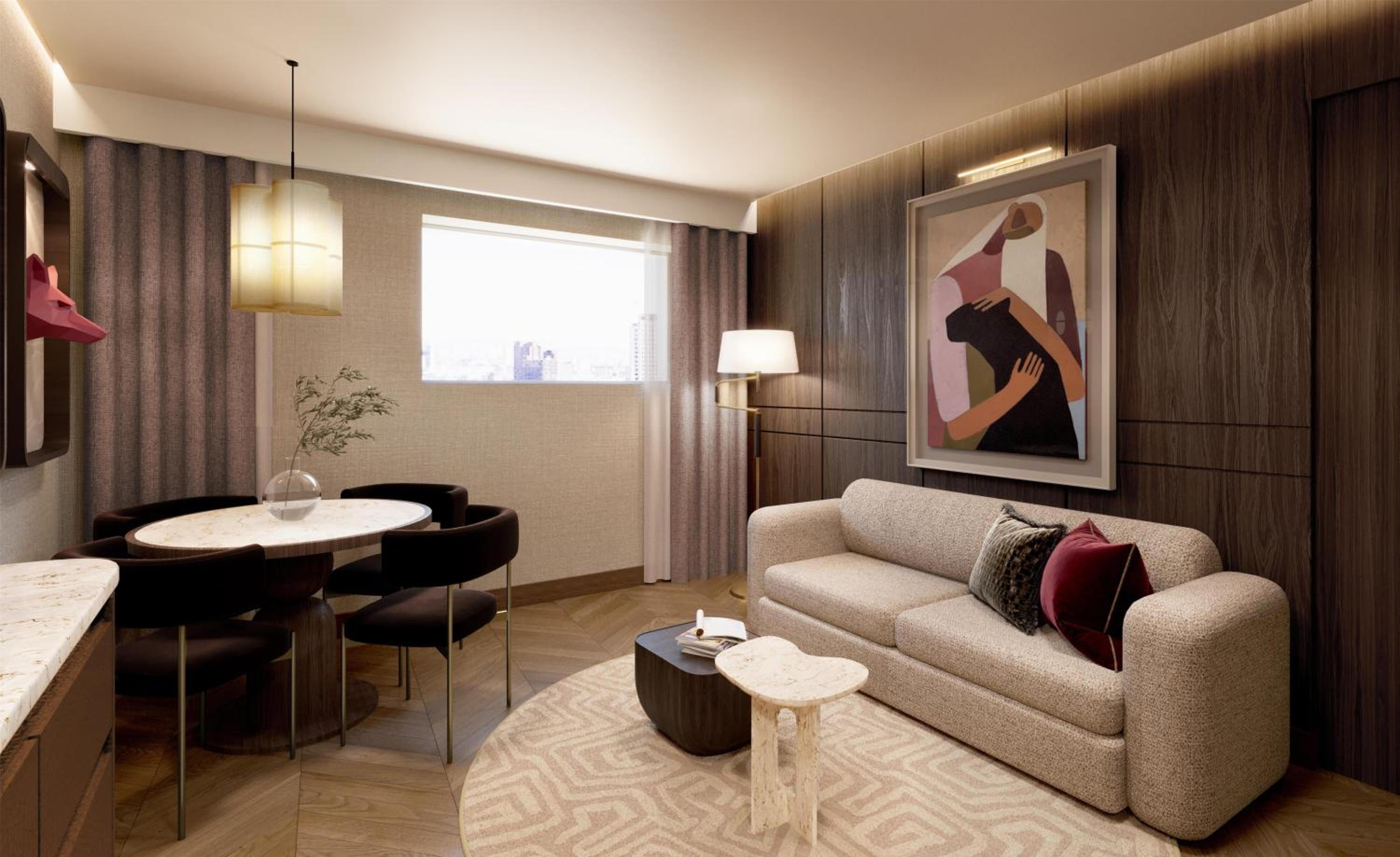 One-Bedroom Premier King Suite with Lounge Access