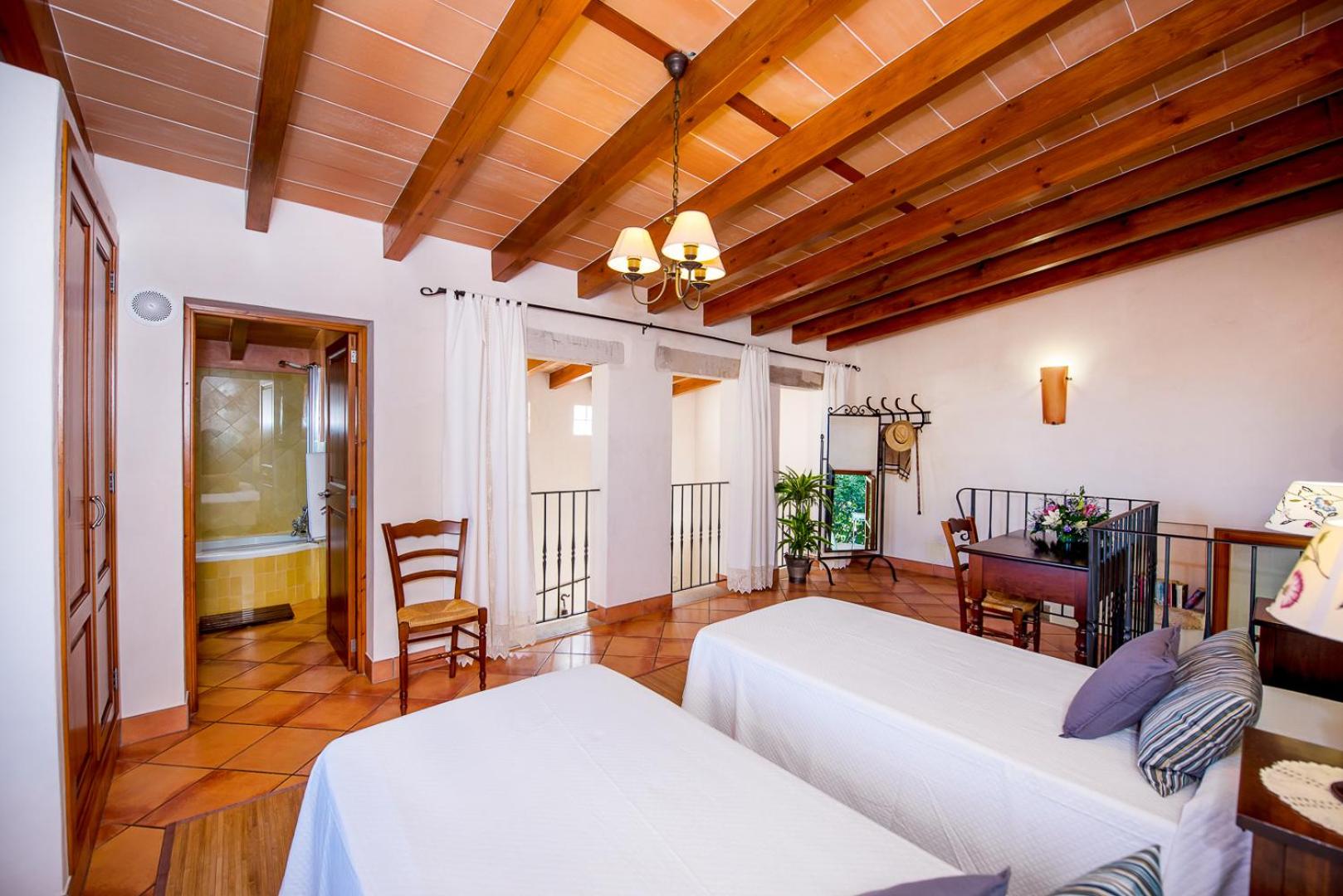 Apartamento de dos habitaciones con dos baños.