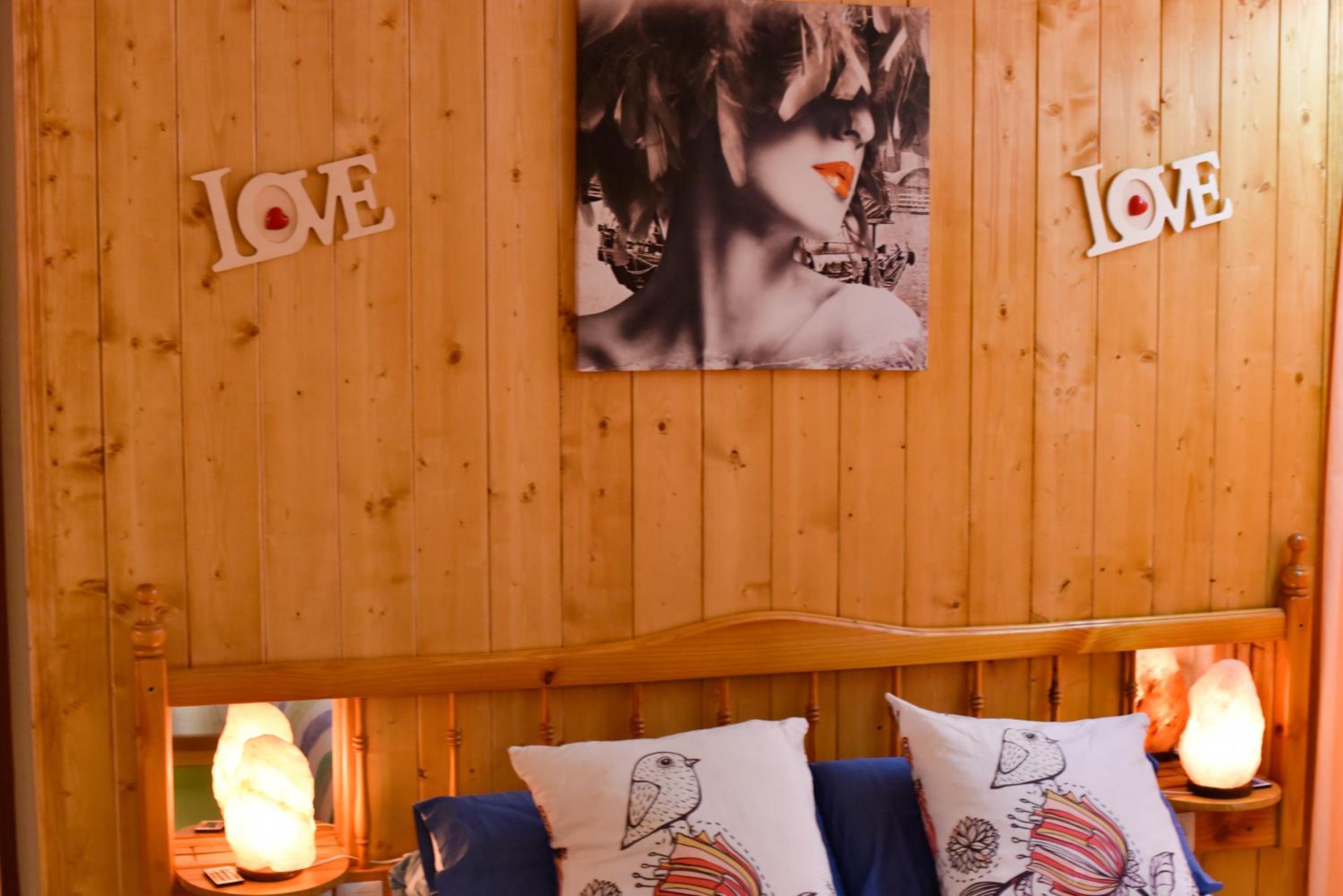 Apartamento de una habitación con vista al jardín