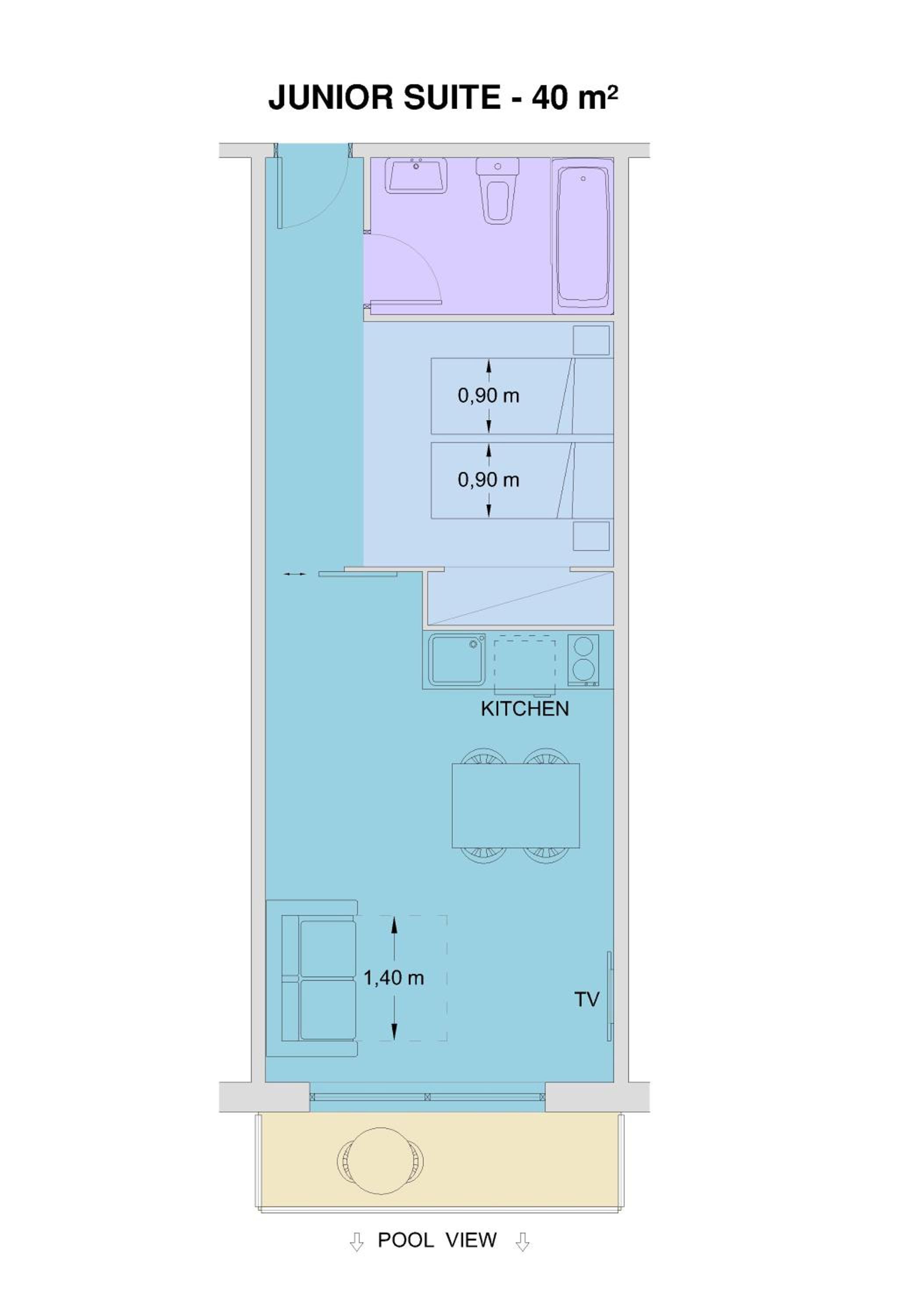 Junior Suite with Pool View - Photo 5