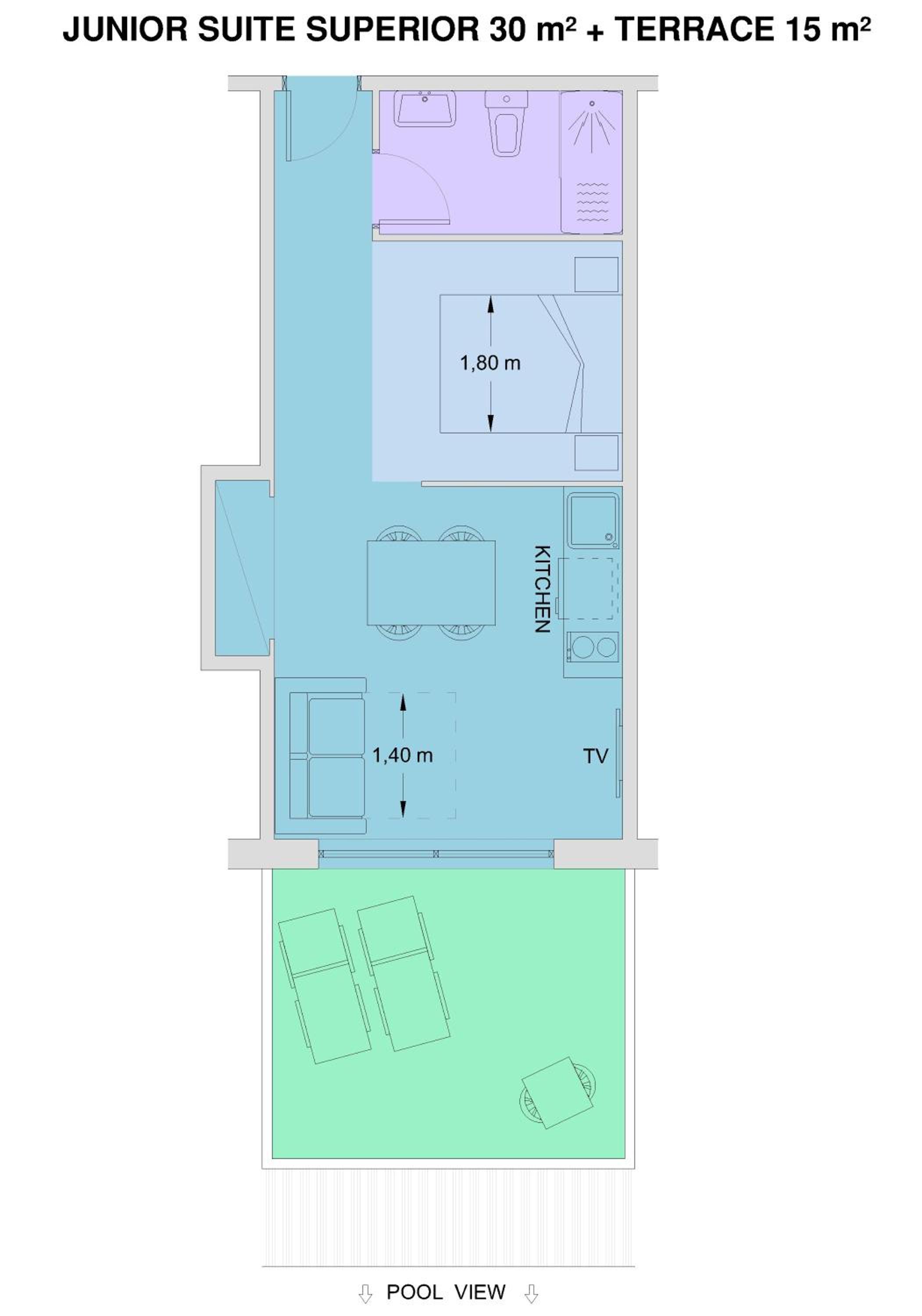 Superior Junior Suite with Pool View - Photo 7