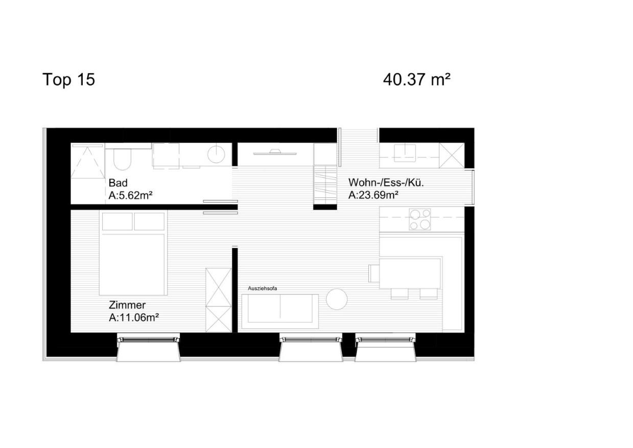 One-Bedroom Apartment - Typ 1 - Photo 10