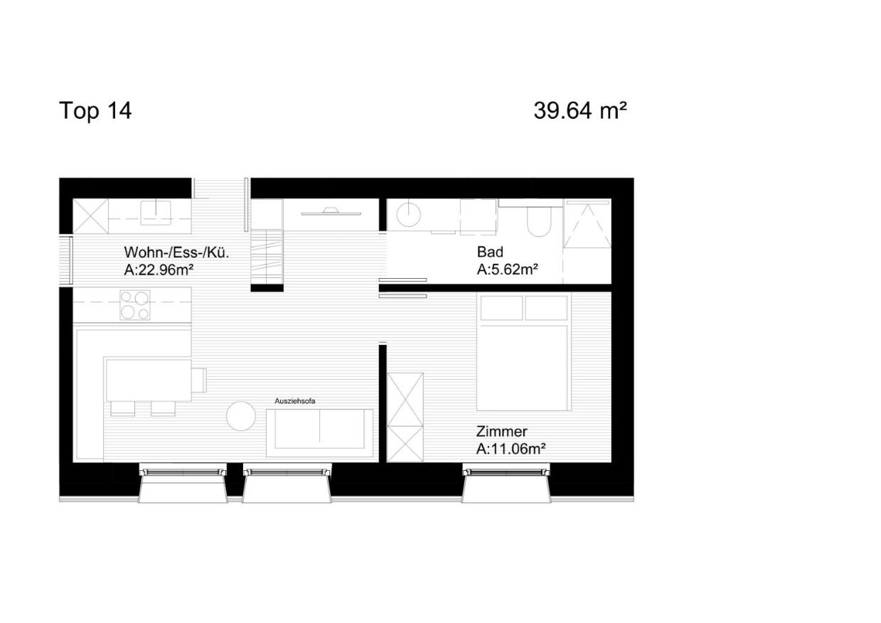 One-Bedroom Apartment - Typ 1 - Photo 11