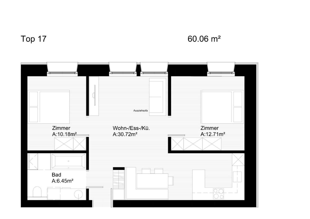 Two-Bedroom Apartment - Typ 4 - Photo 5