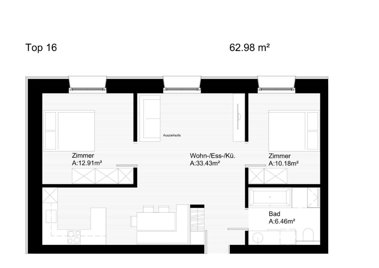 Two-Bedroom Apartment - Typ 4 - Photo 6