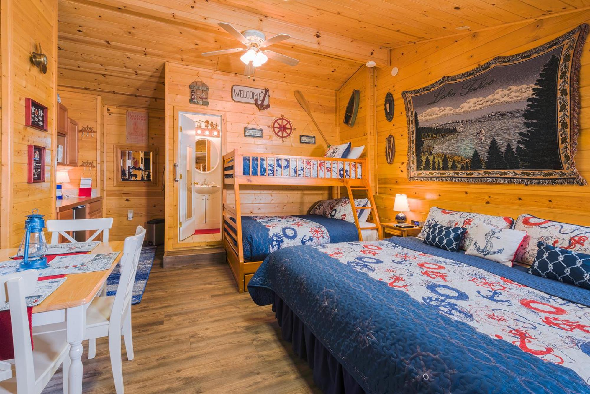 Family Room with Bunk Bed - The Mariner Room.