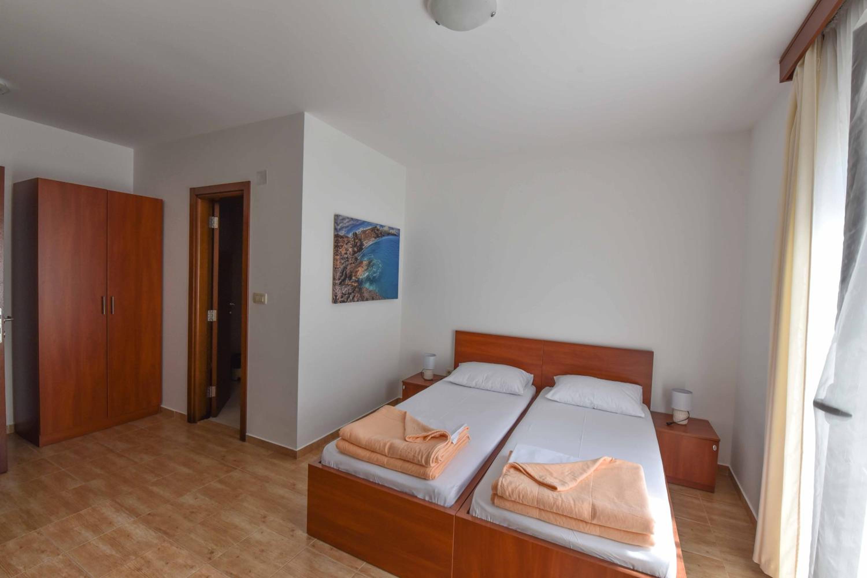 Twin Studio Apartment with Balcony