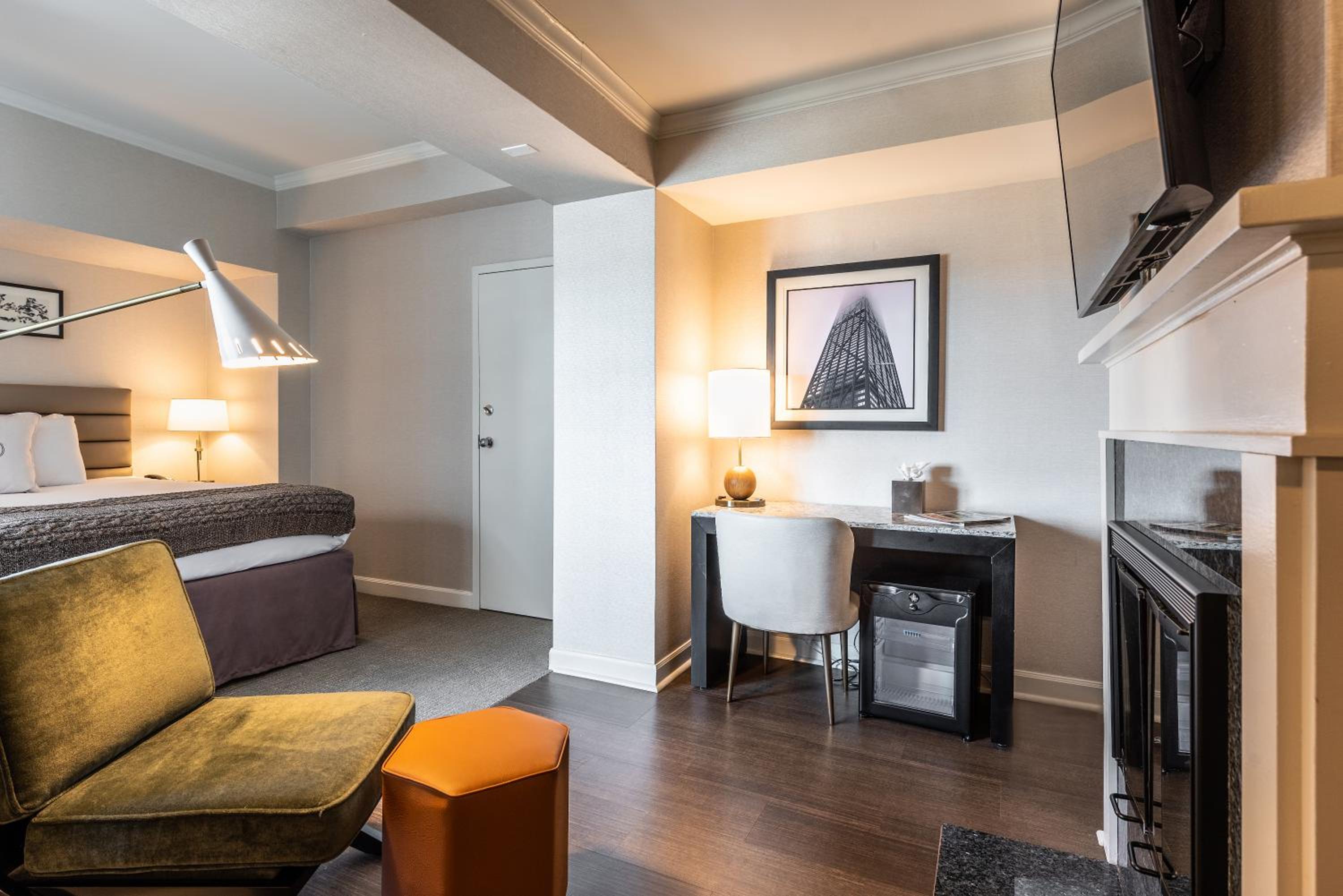 King Room with Fireplace