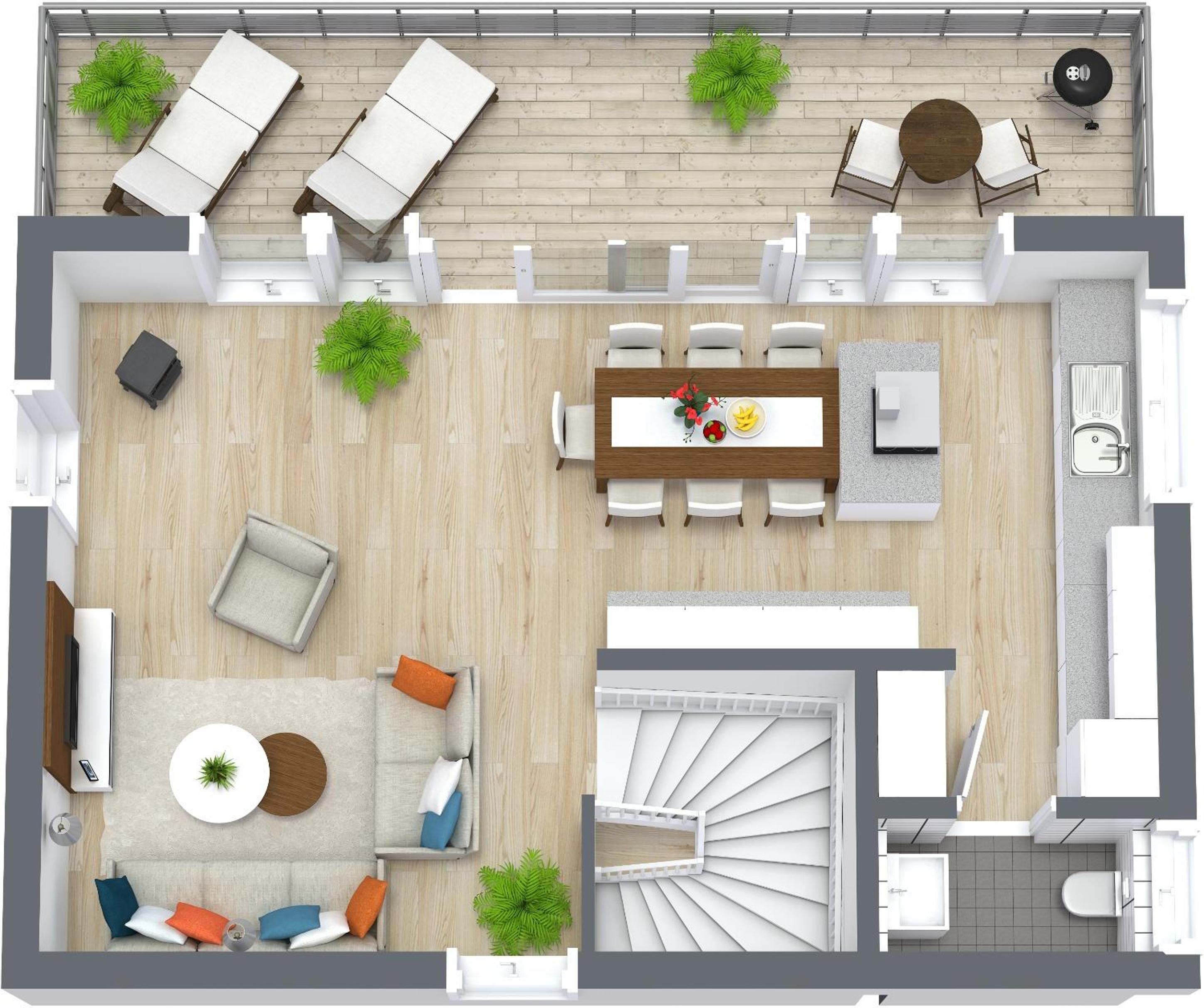 Two-Bedroom House with en suite Bathtub 2 - Photo 8