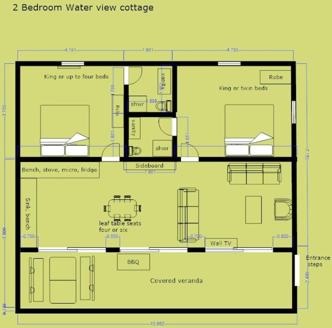 Waterview Cottage A/B photo 3