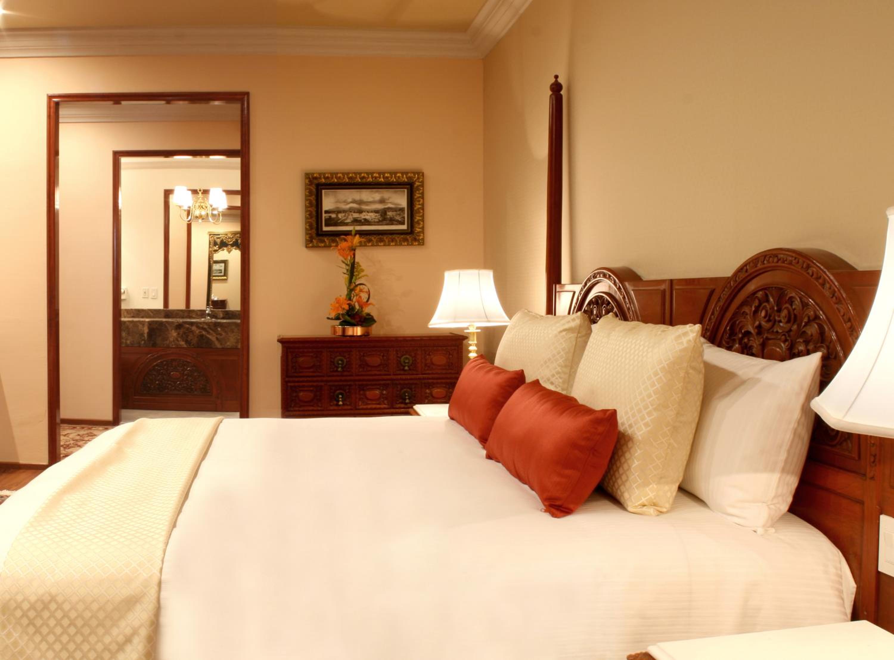 Relax in luxury and comfort in our elegant room.
