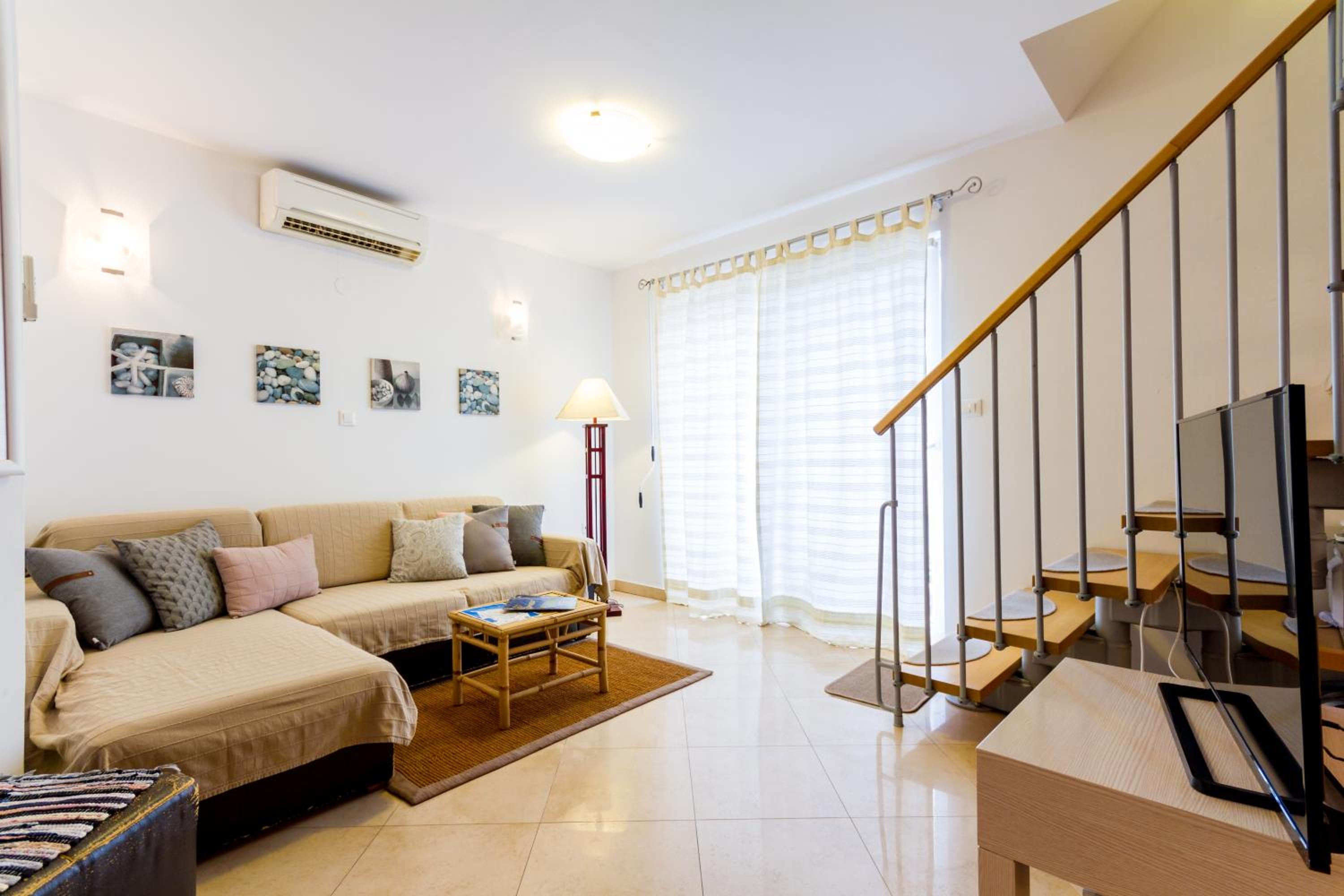 Three-Bedroom Apartment with Balcony