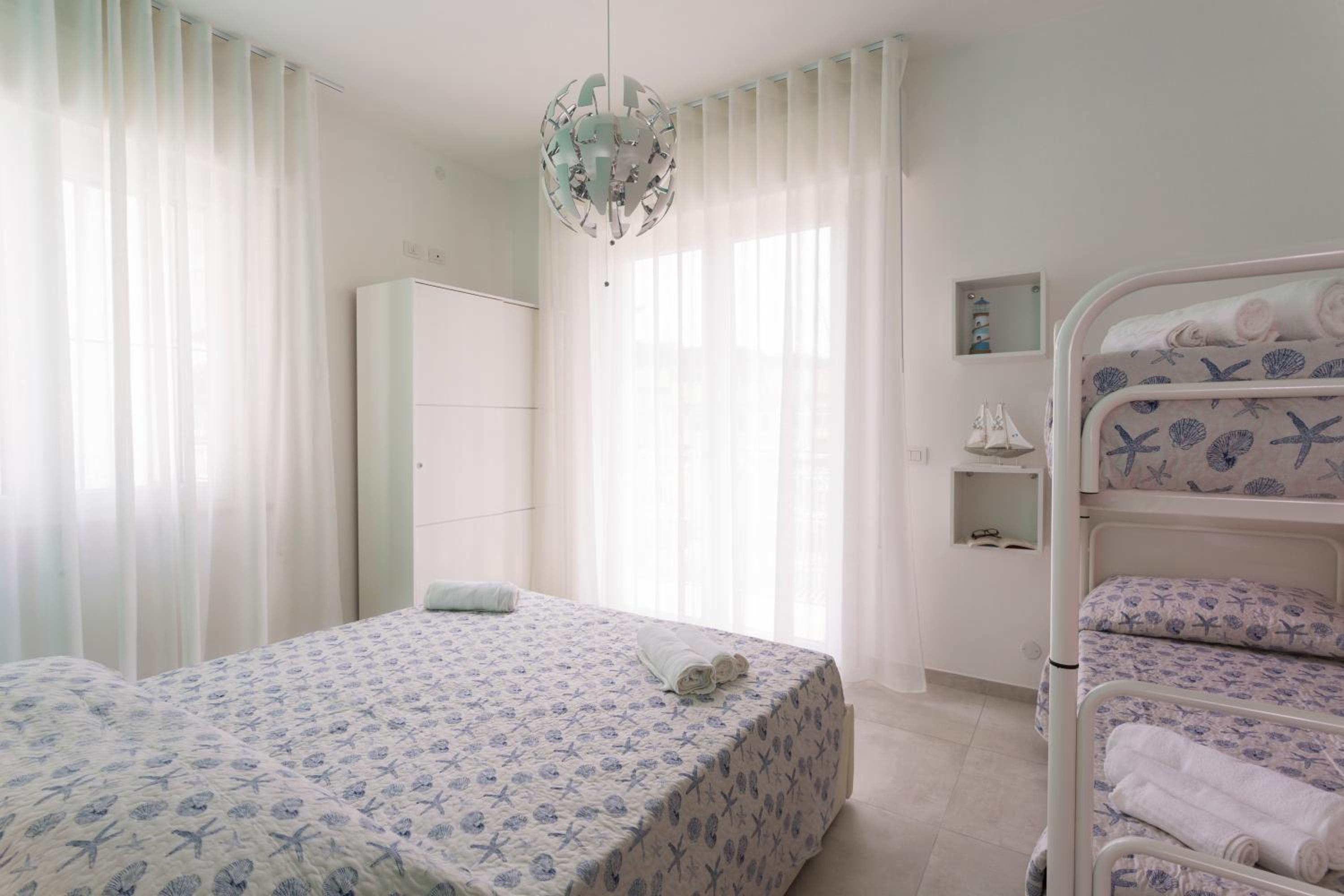 Two Bedroom Standard Apartment with Balcony and Harbor View