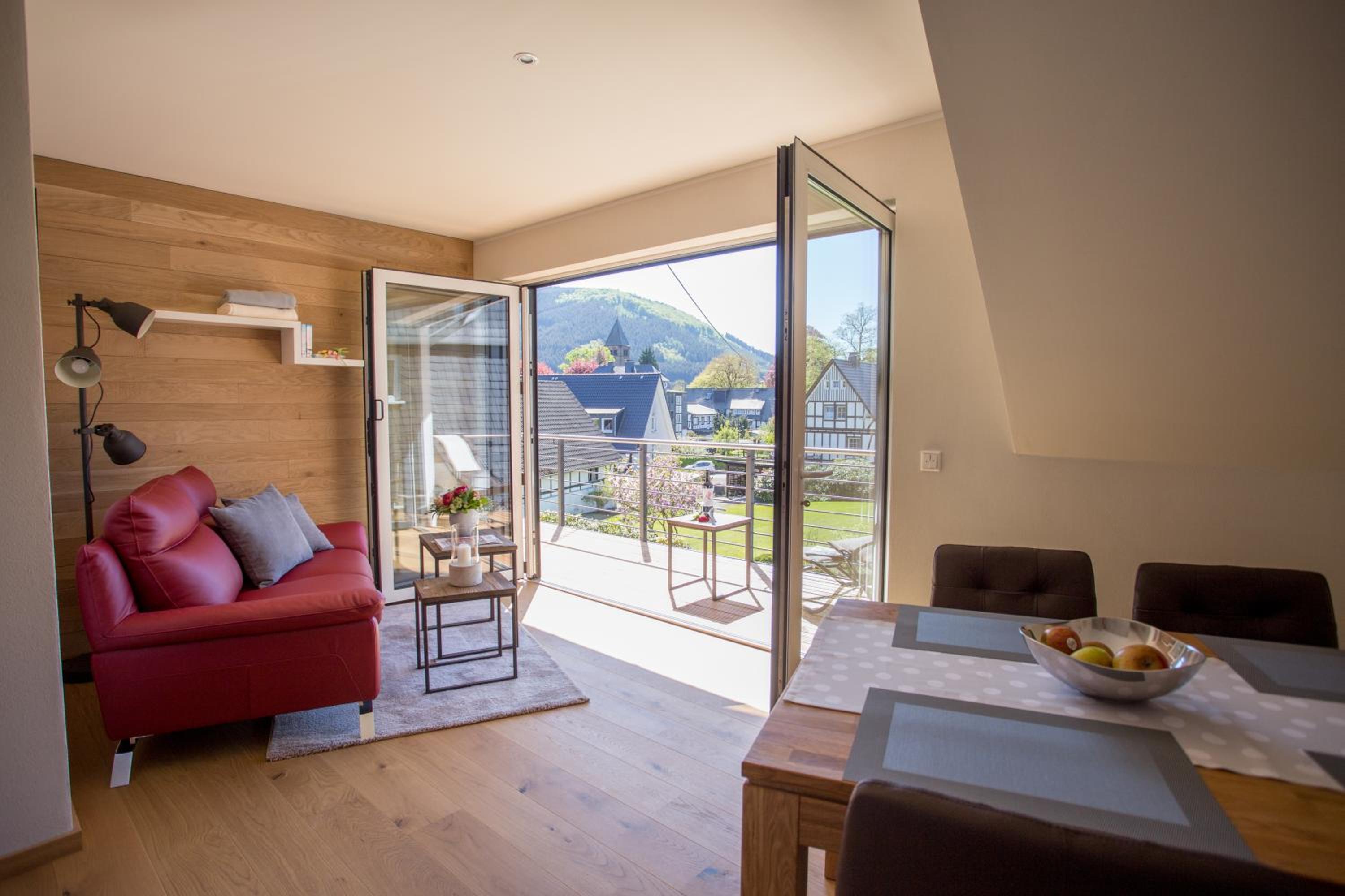 Two-Bedroom Deluxe Apartment with Garden View