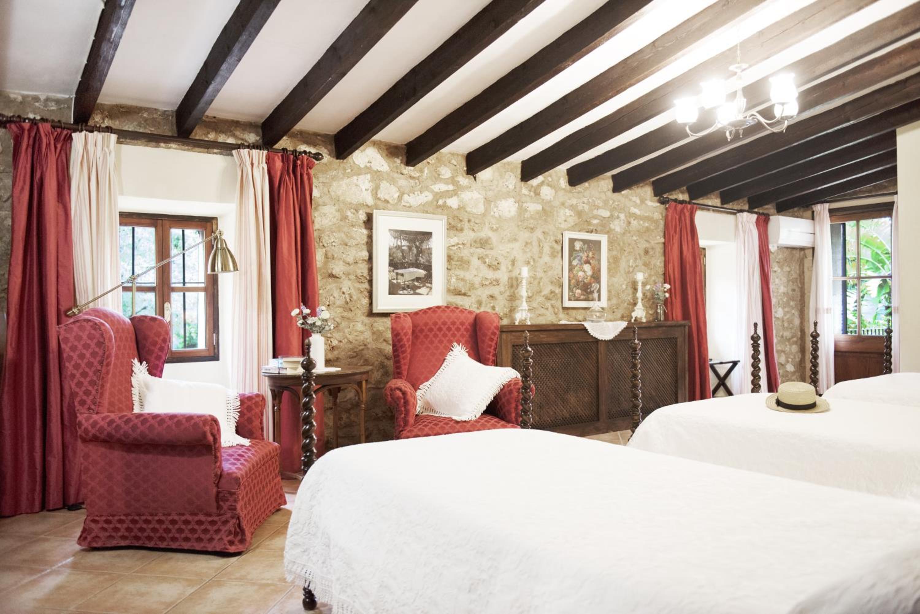 Suite con vista al jardín