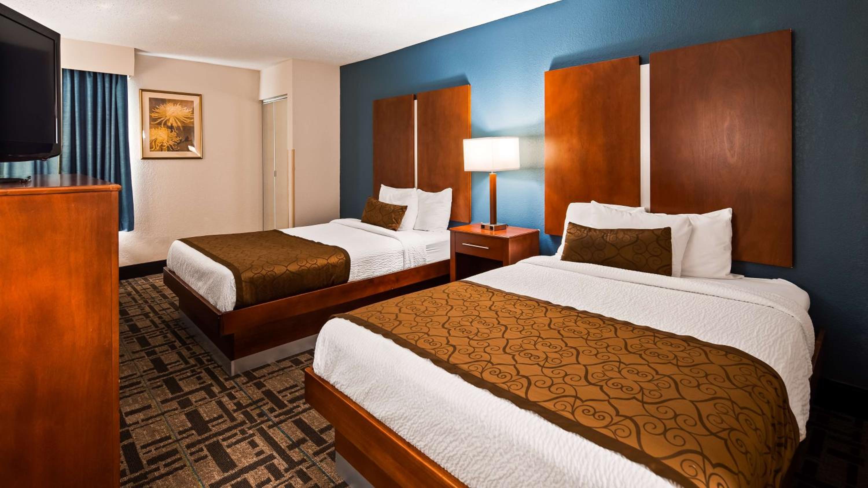 Double Room with Two Double Beds - Non-Smoking - Photo 5