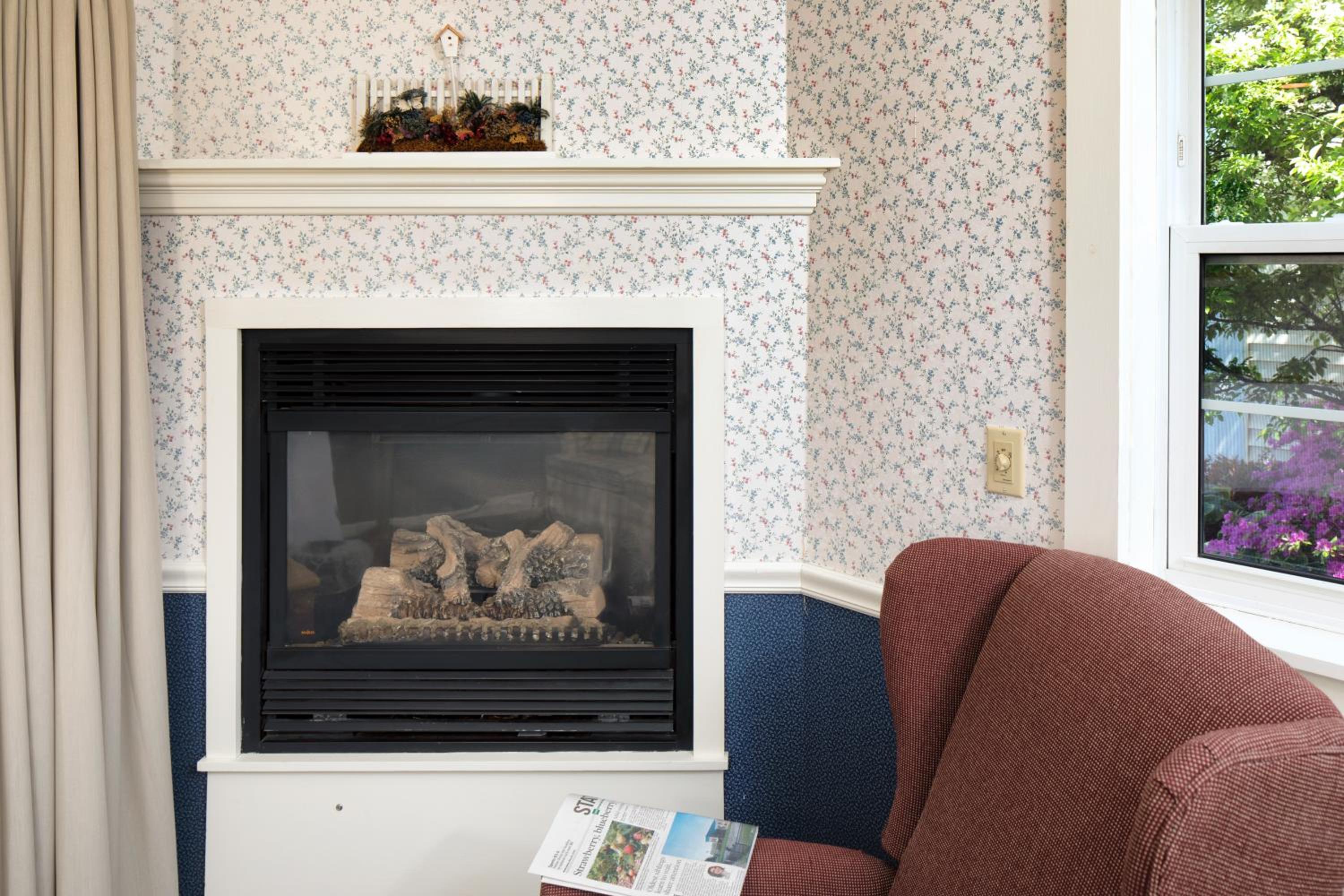 Deluxe King Room with Fireplace - Photo 5