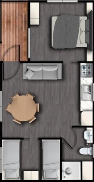 Dog Friendly 2 Bedroom Cabin