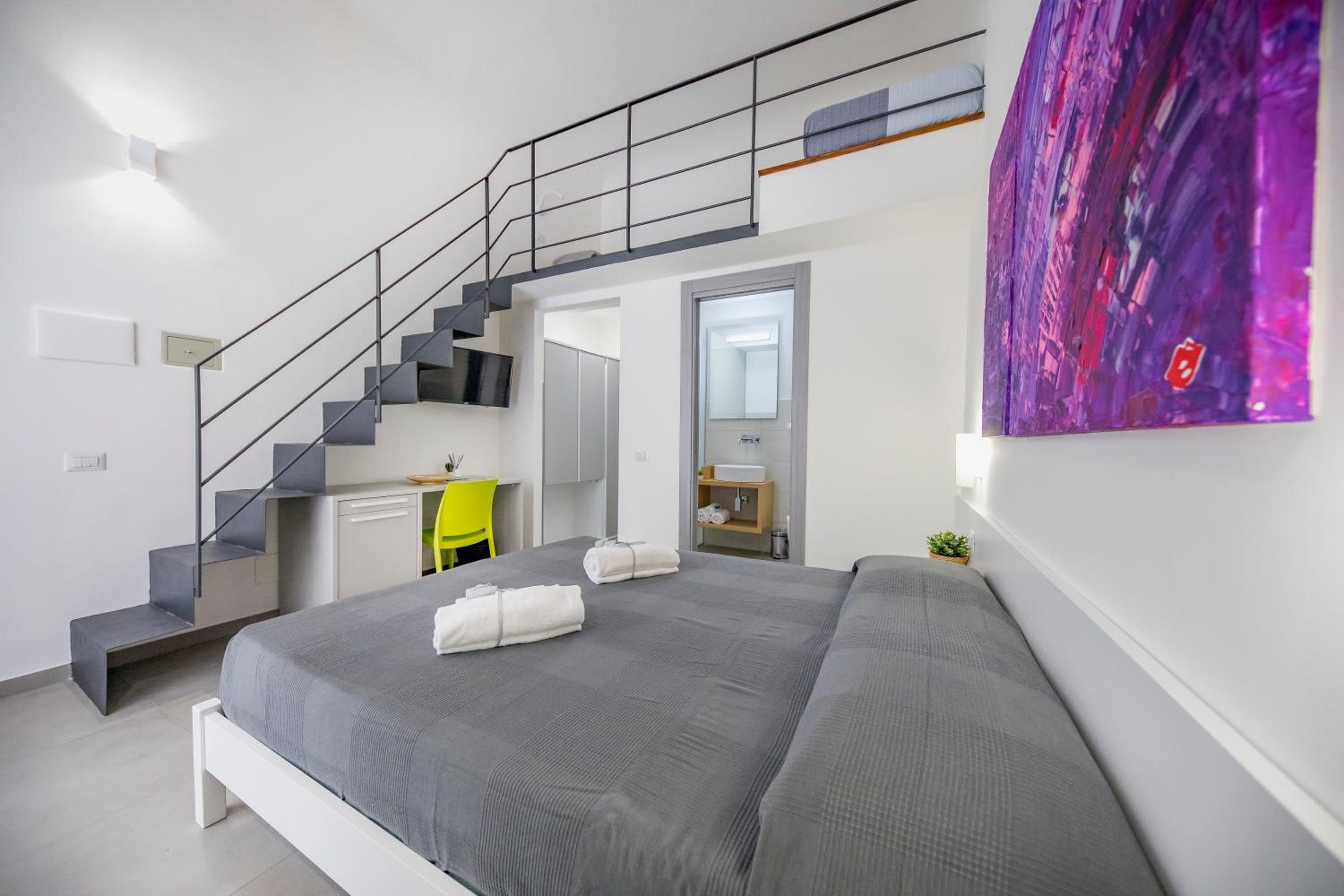 Quadruple Room with Balcony