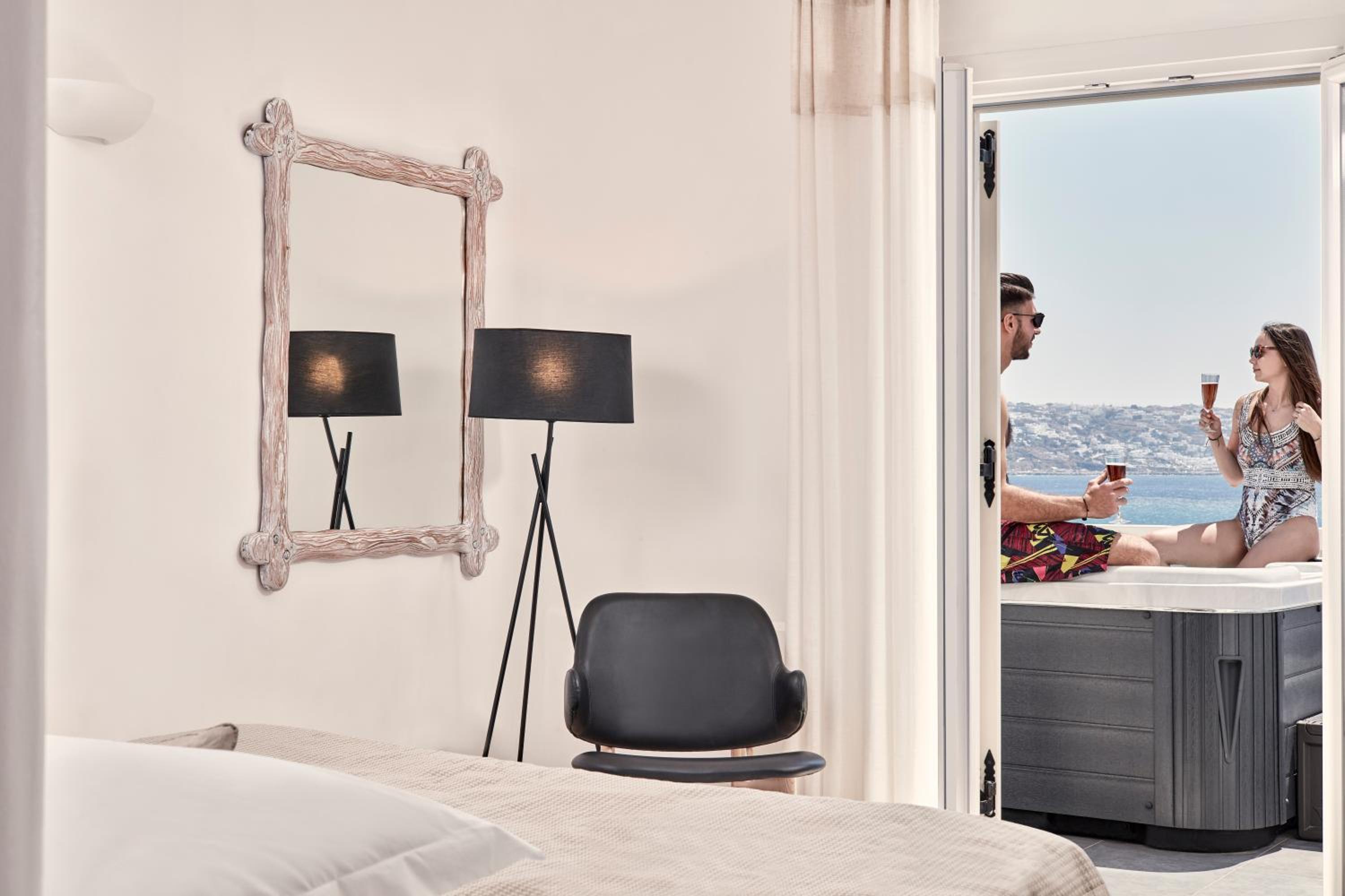 Honeymoon Suite with Hot Tub and Sea View - Photo 17