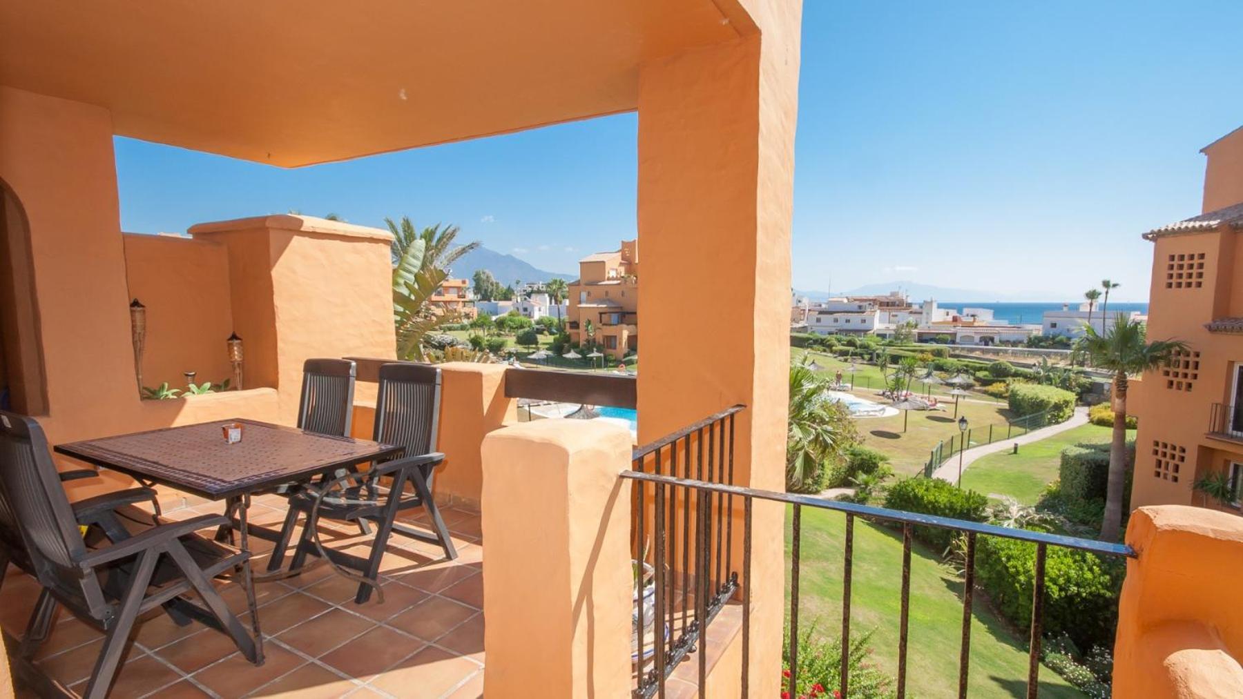 Apartamento con vista al mar