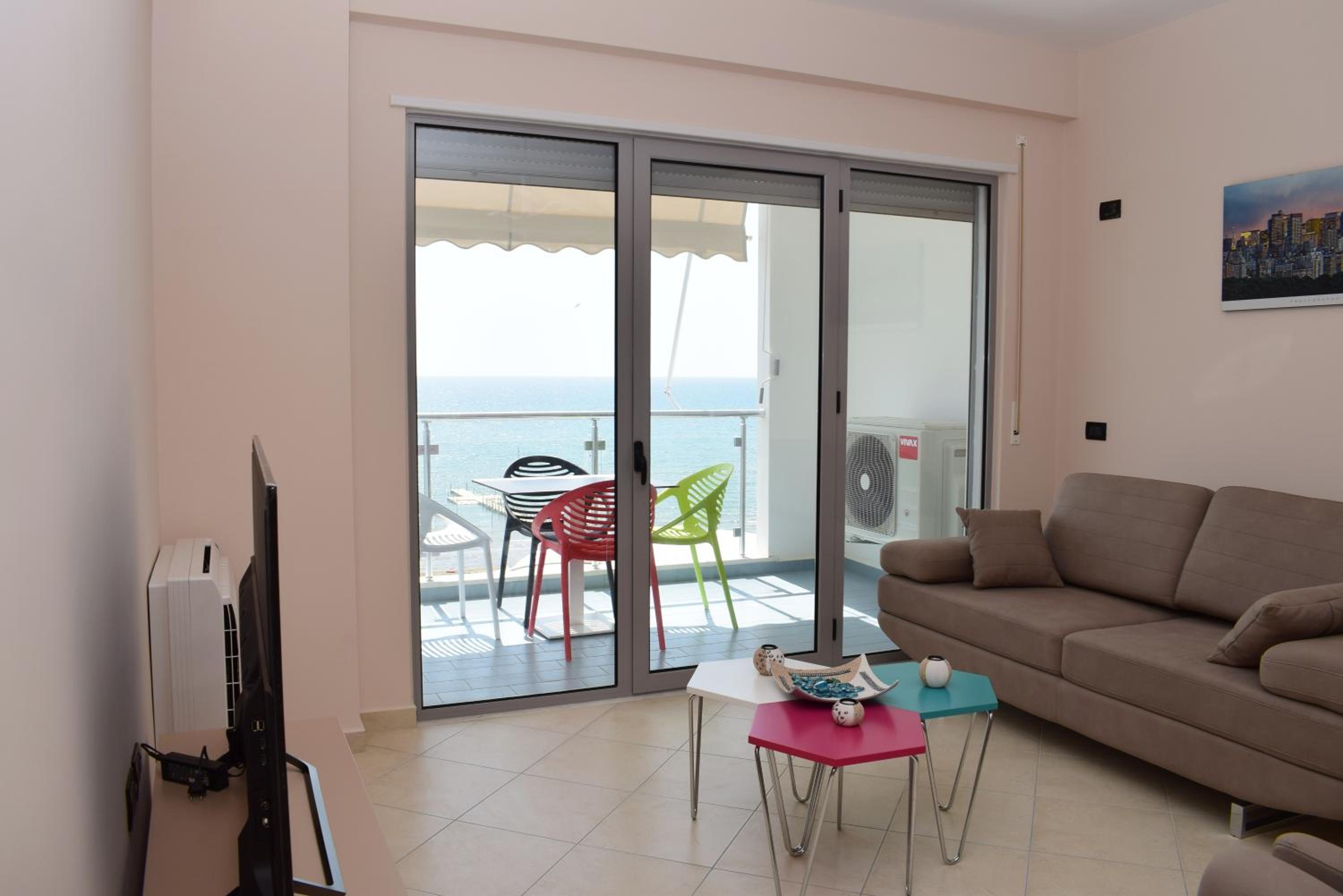 Two-Bedroom Apartment with Balcony and Sea View