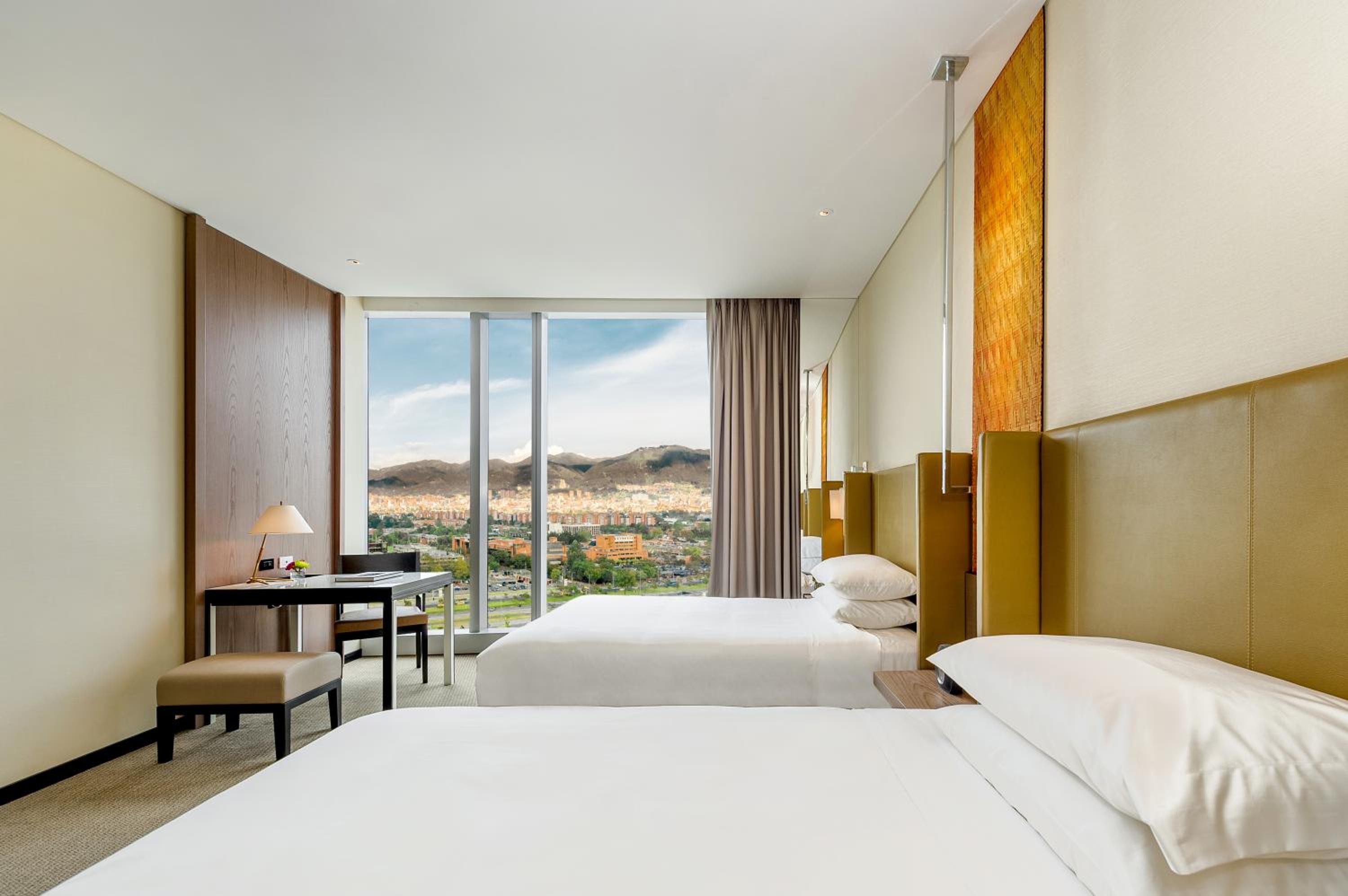 Double Room with Two Double Beds and View