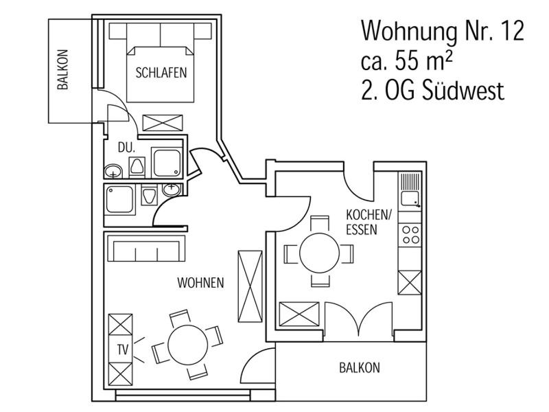 One-Bedroom Apartment photo 3