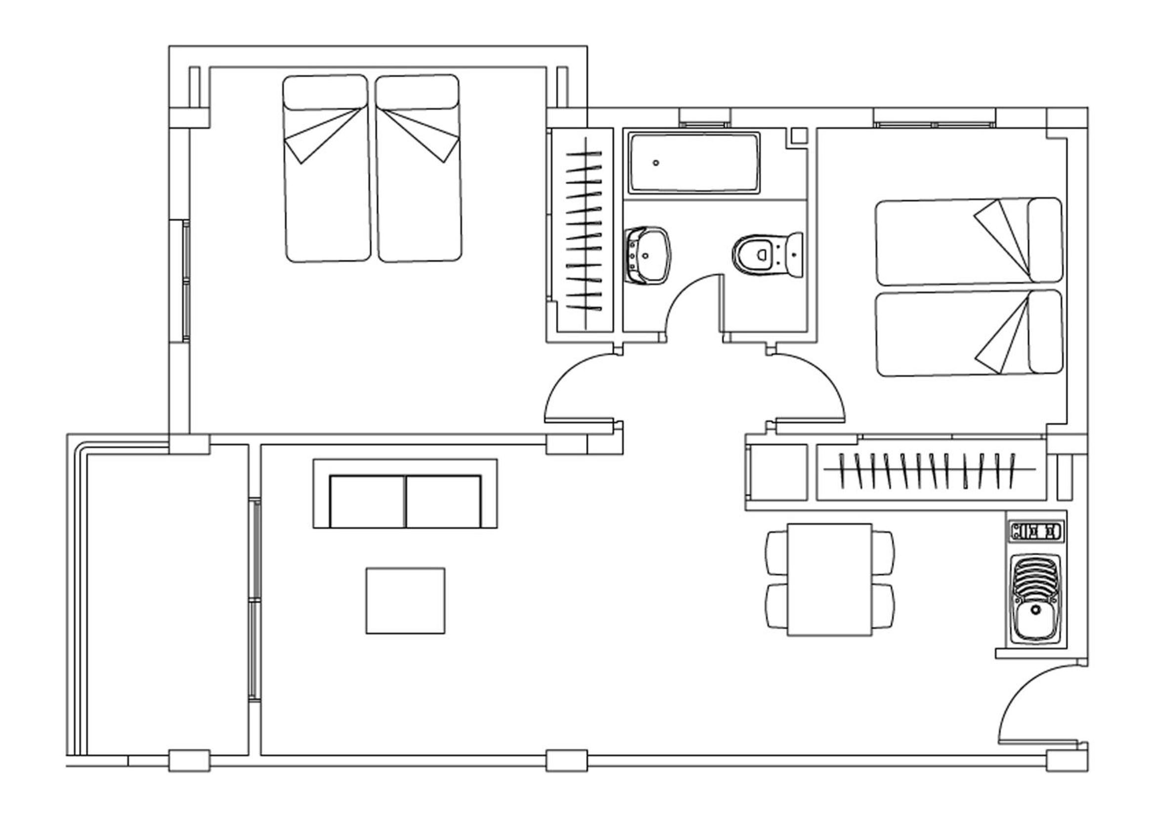 Superior Two-Bedroom Apartment photo 3