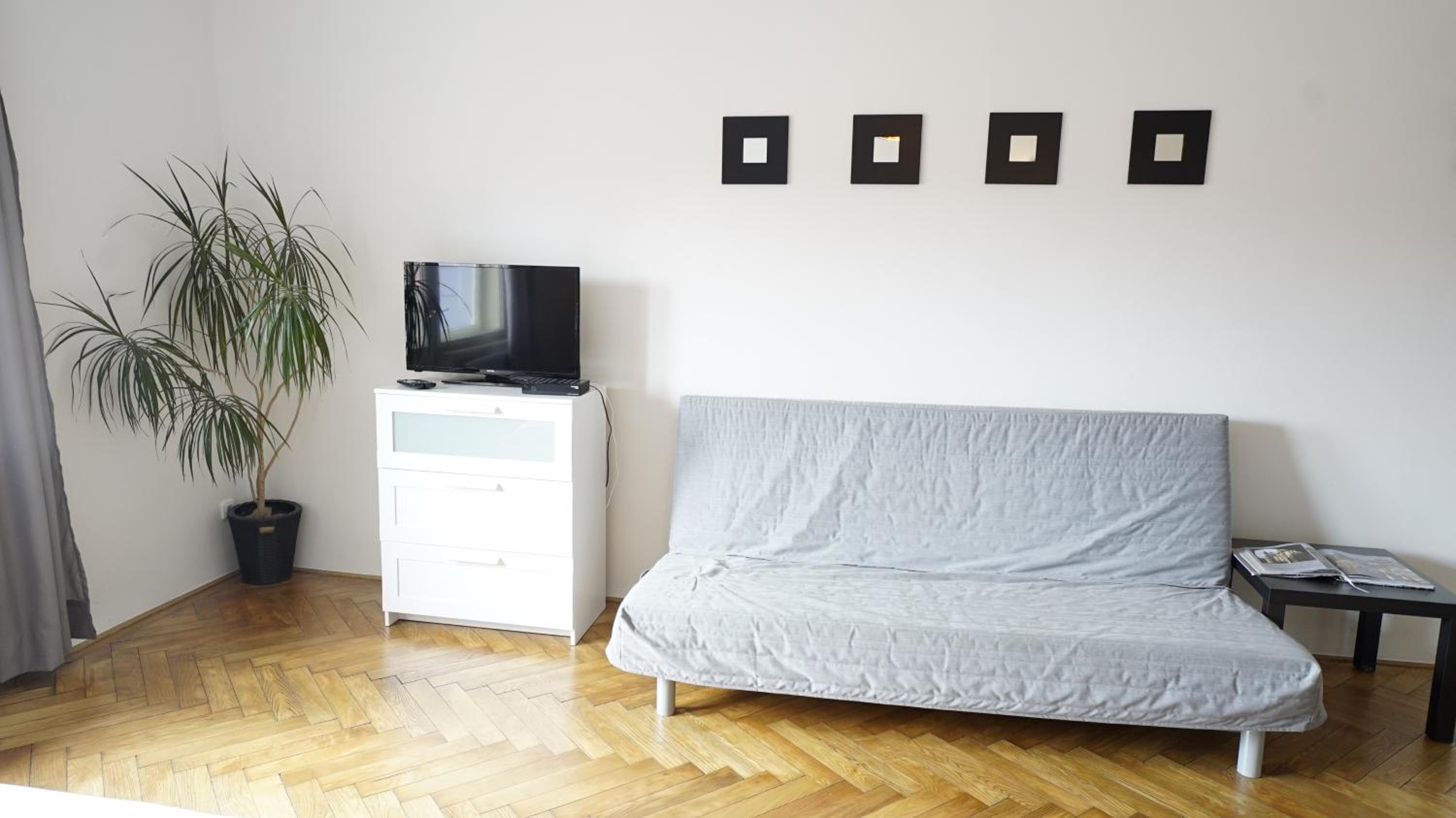 Studio with Balcony