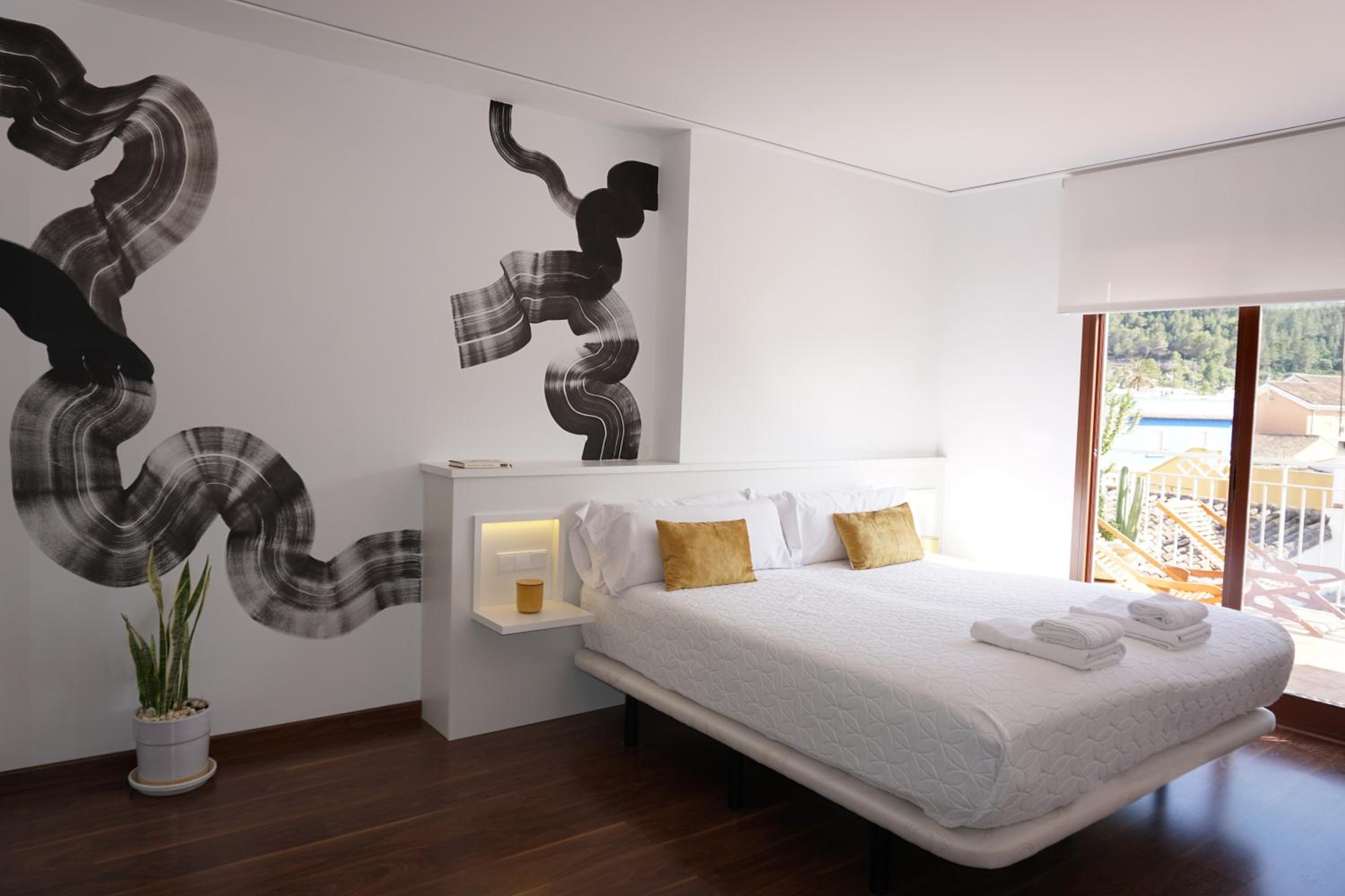 Habitación Doble Deluxe con Vista al Castillo