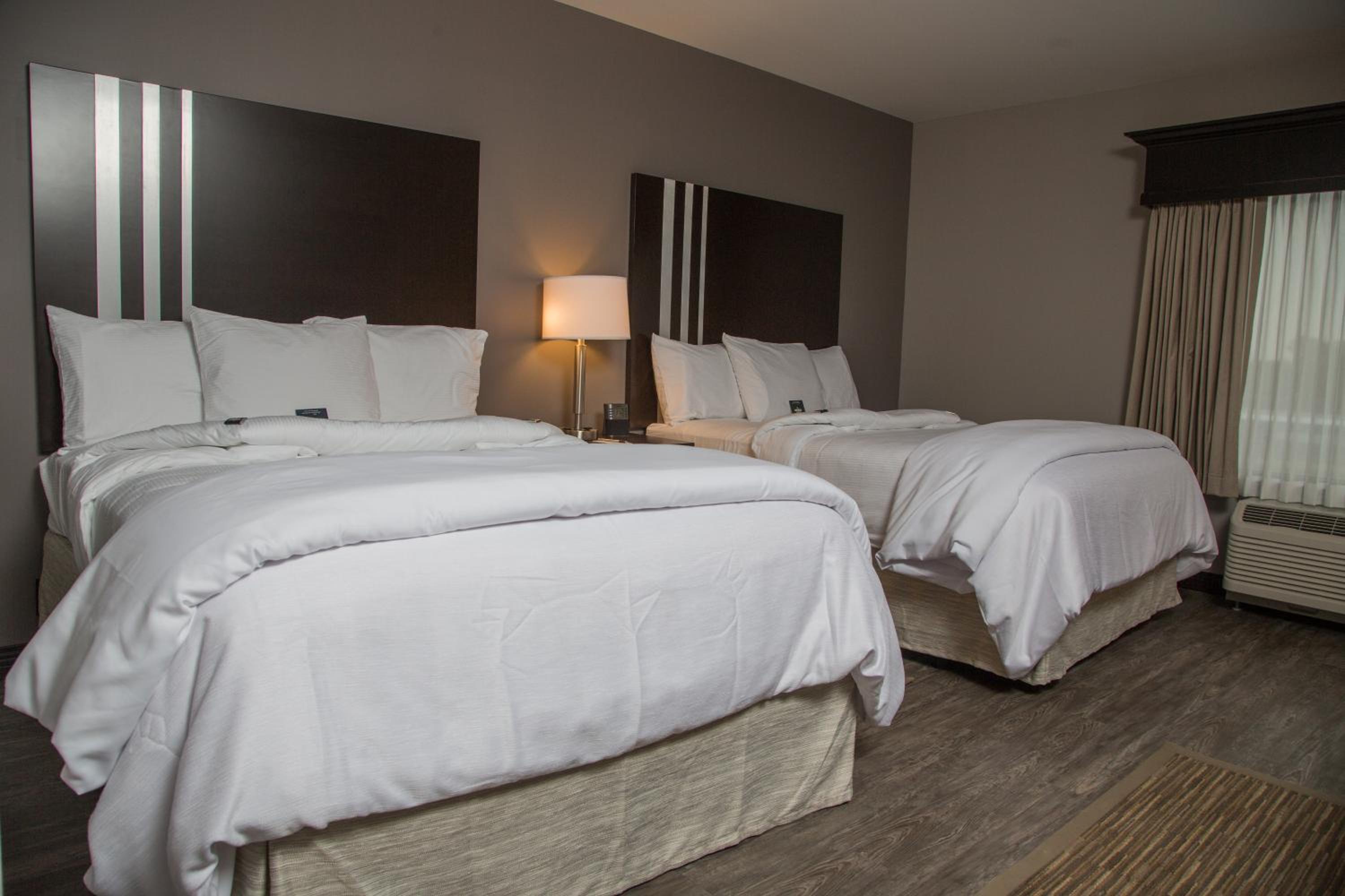 Queen Room with Two Queen Beds Track View