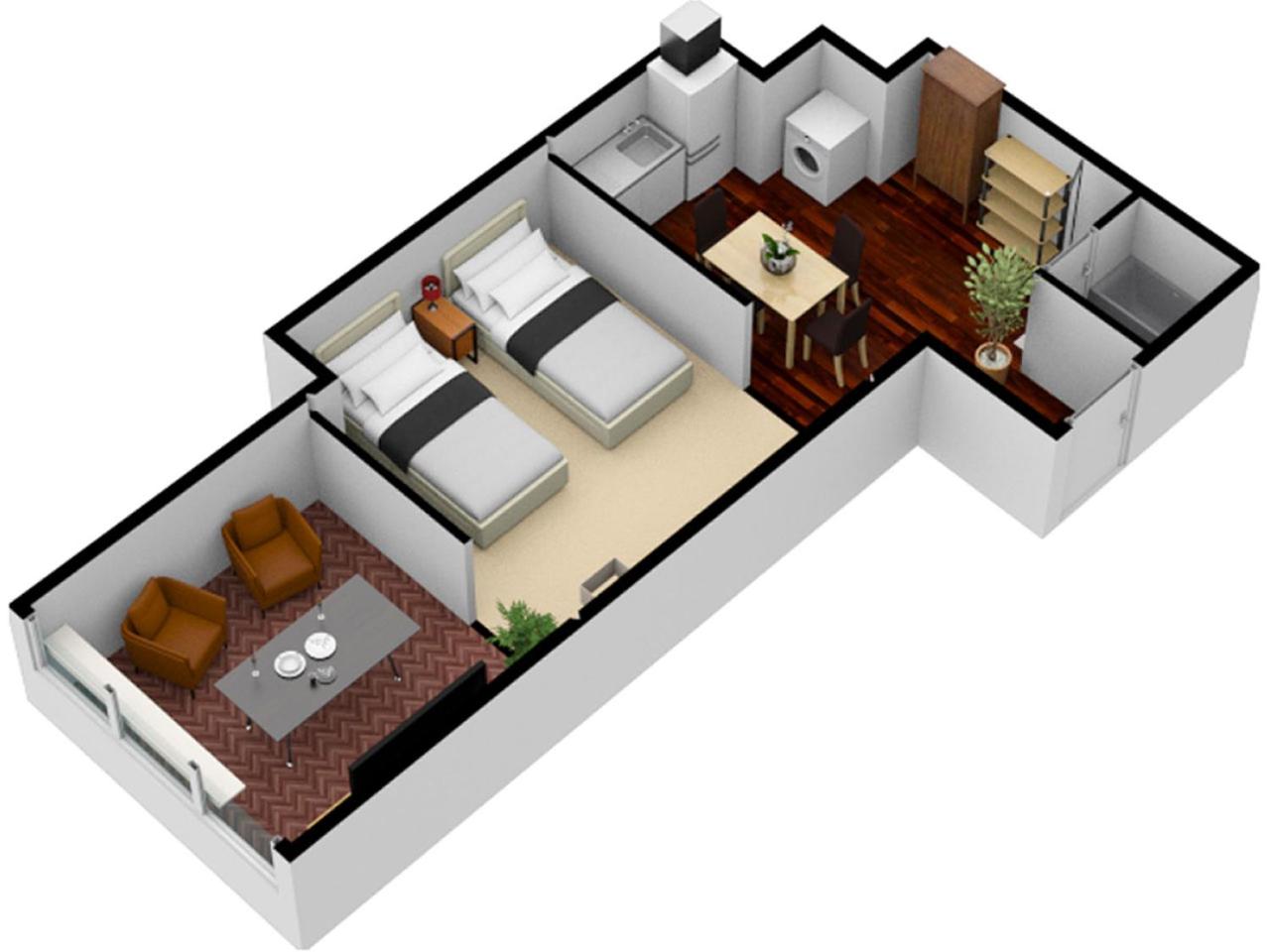 Studio Apartment photo 2
