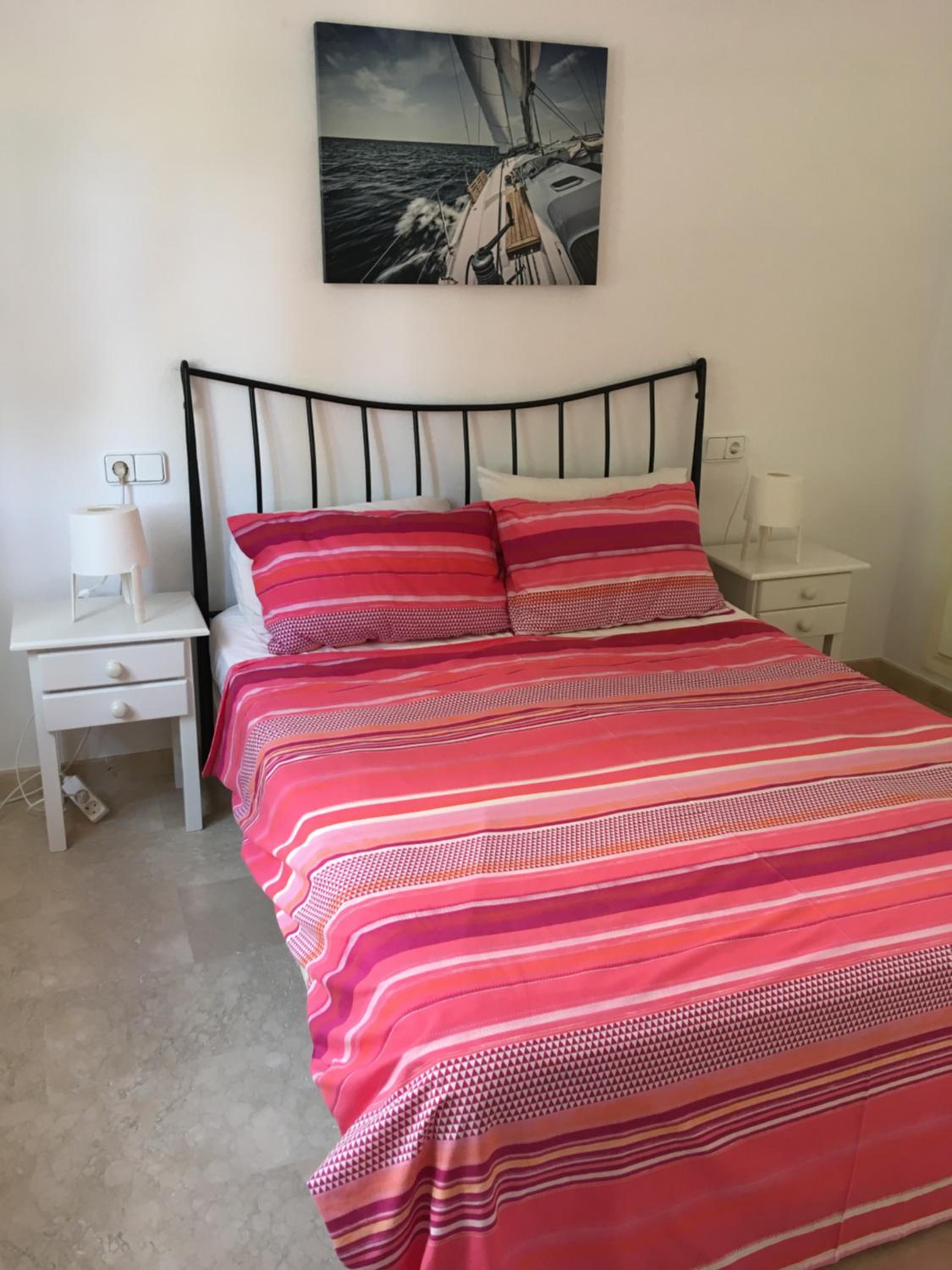 Apartamento con vista al jardín