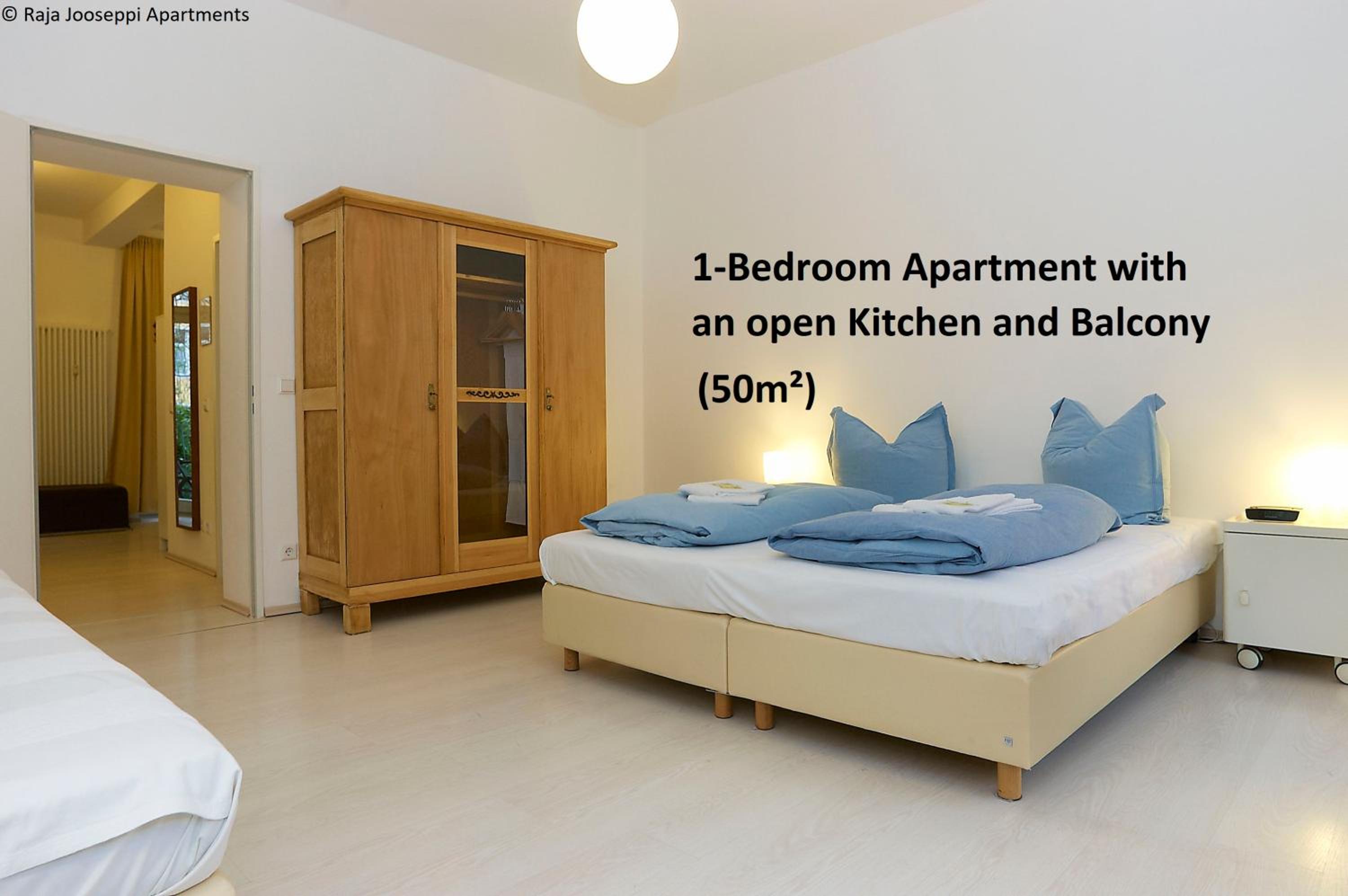 One-Bedroom Apartment with an open Kitchen and Balcony (50 m2) photo 1