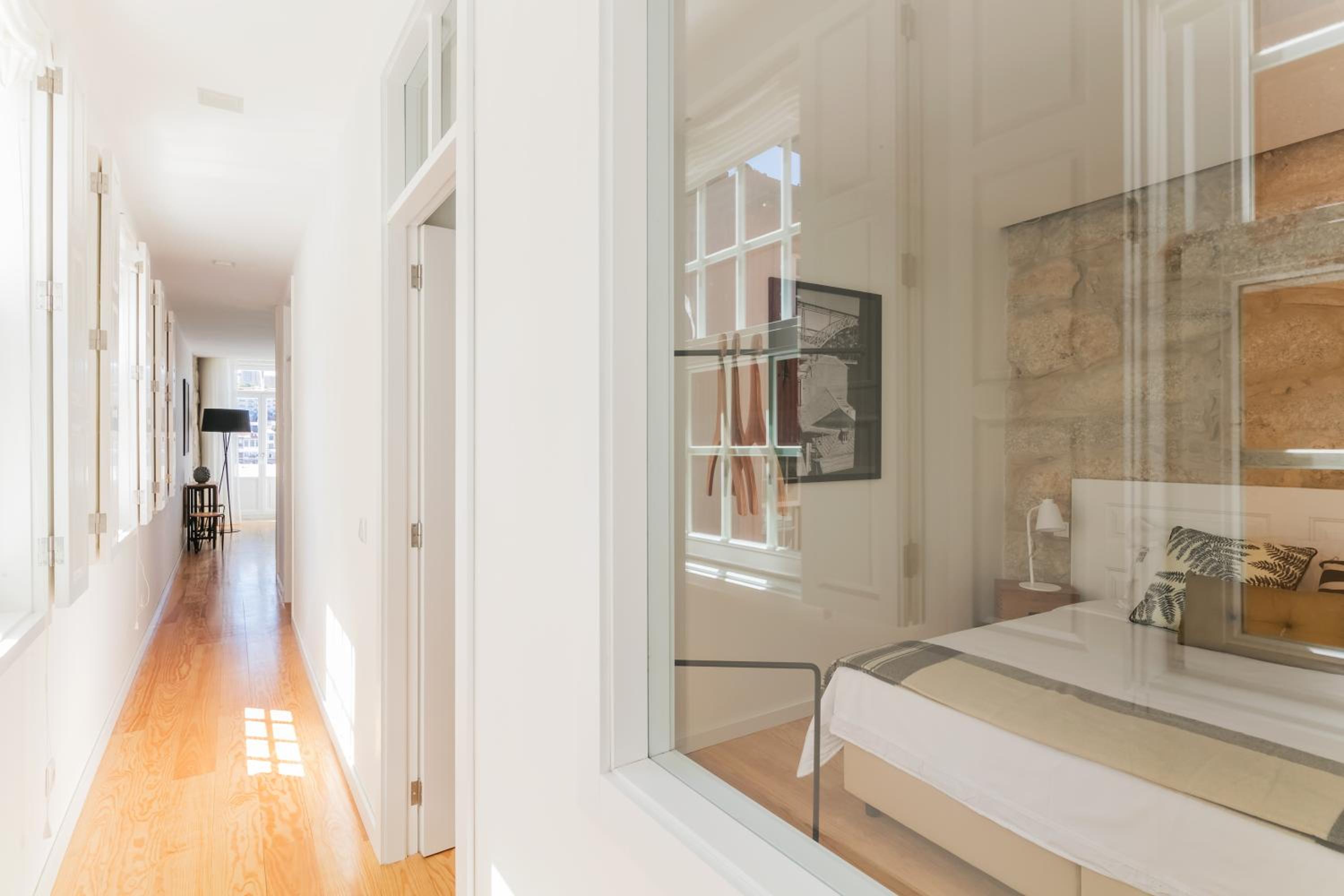 Two Bedroom Apartment with River View and Balcony - Adjacent Building