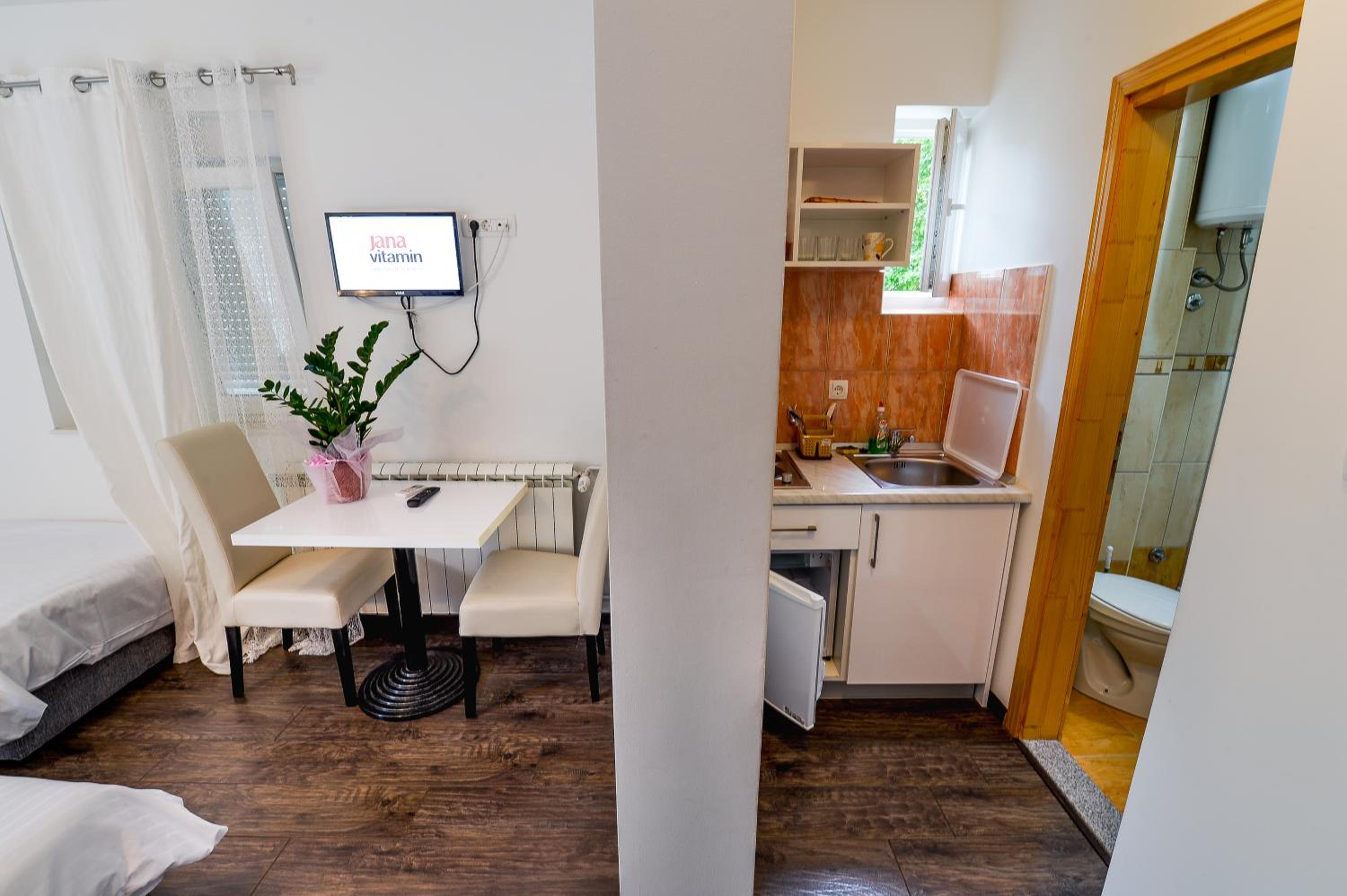 Studio with Balcony