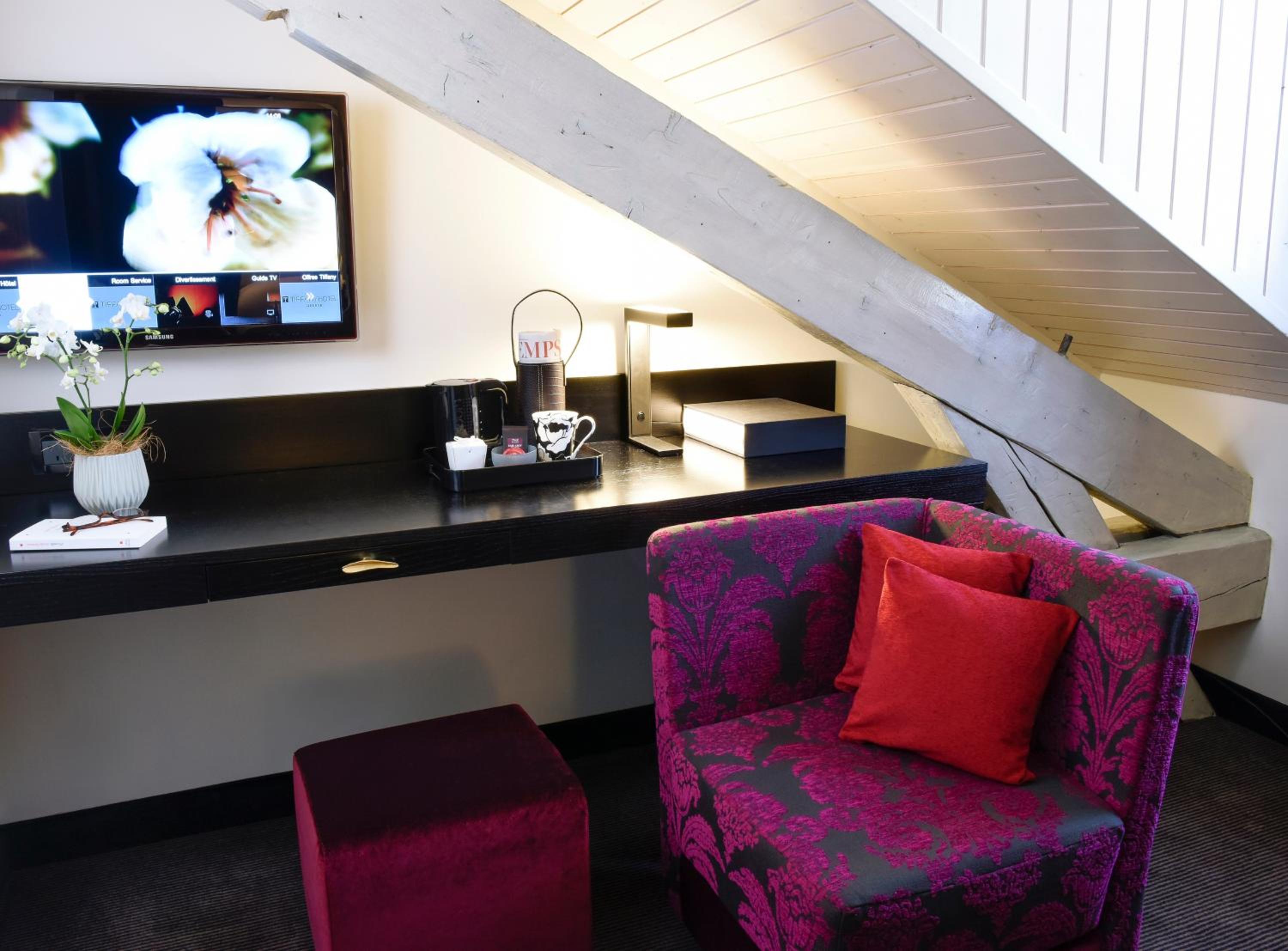Relax in style with a cozy retreat.