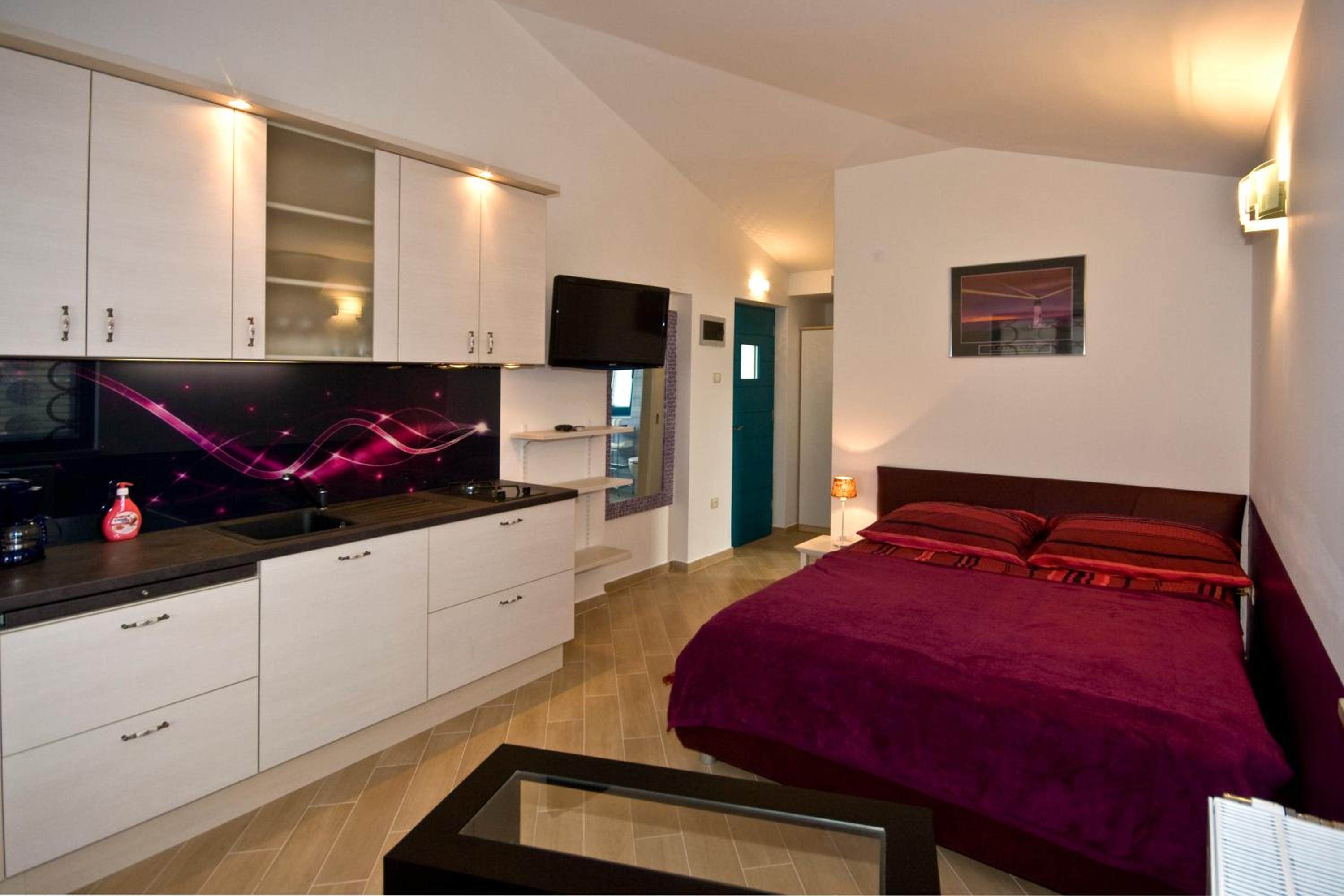 Studio with Balcony