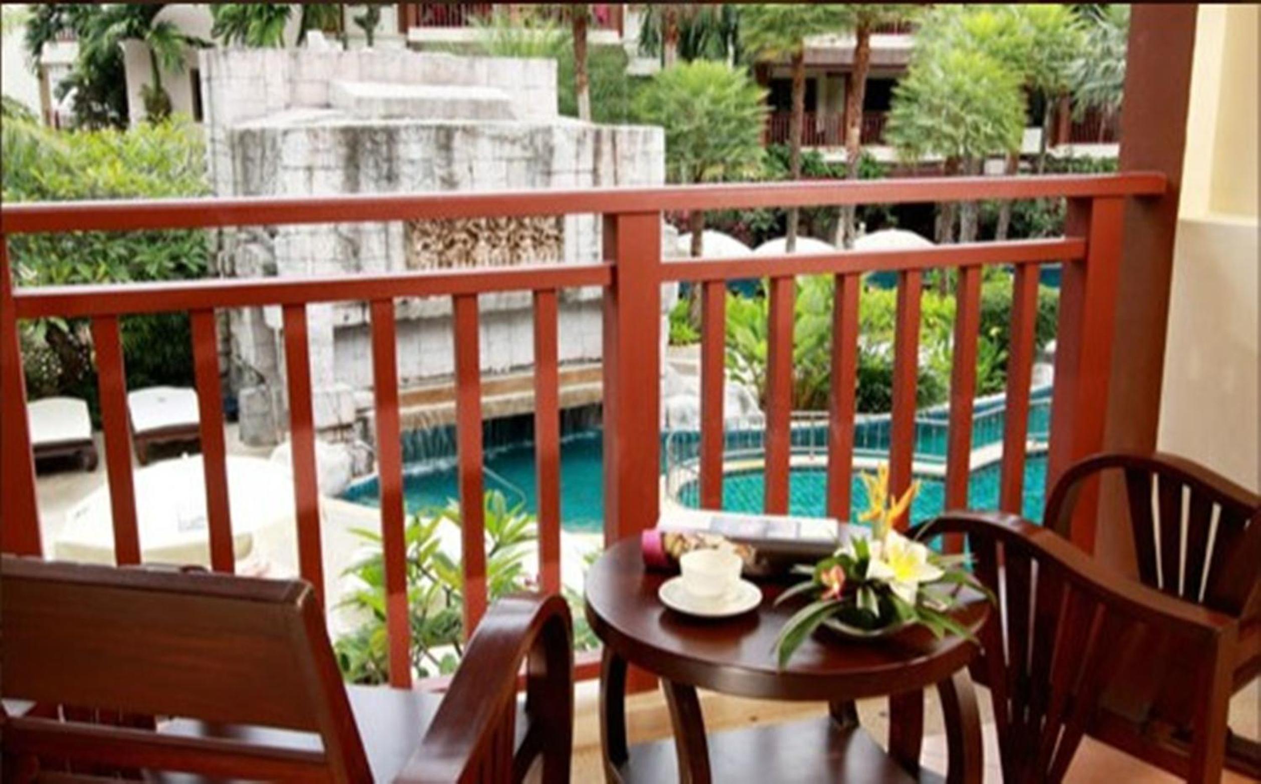 Relax with stunning views from your private balcony.