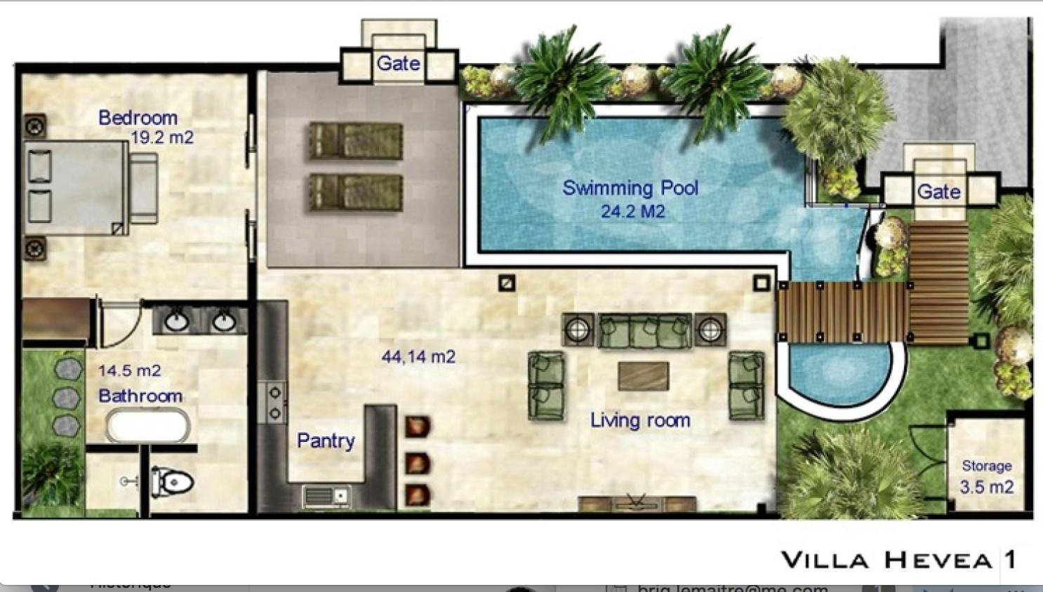 One-Bedroom Villa with Private Pool photo 3