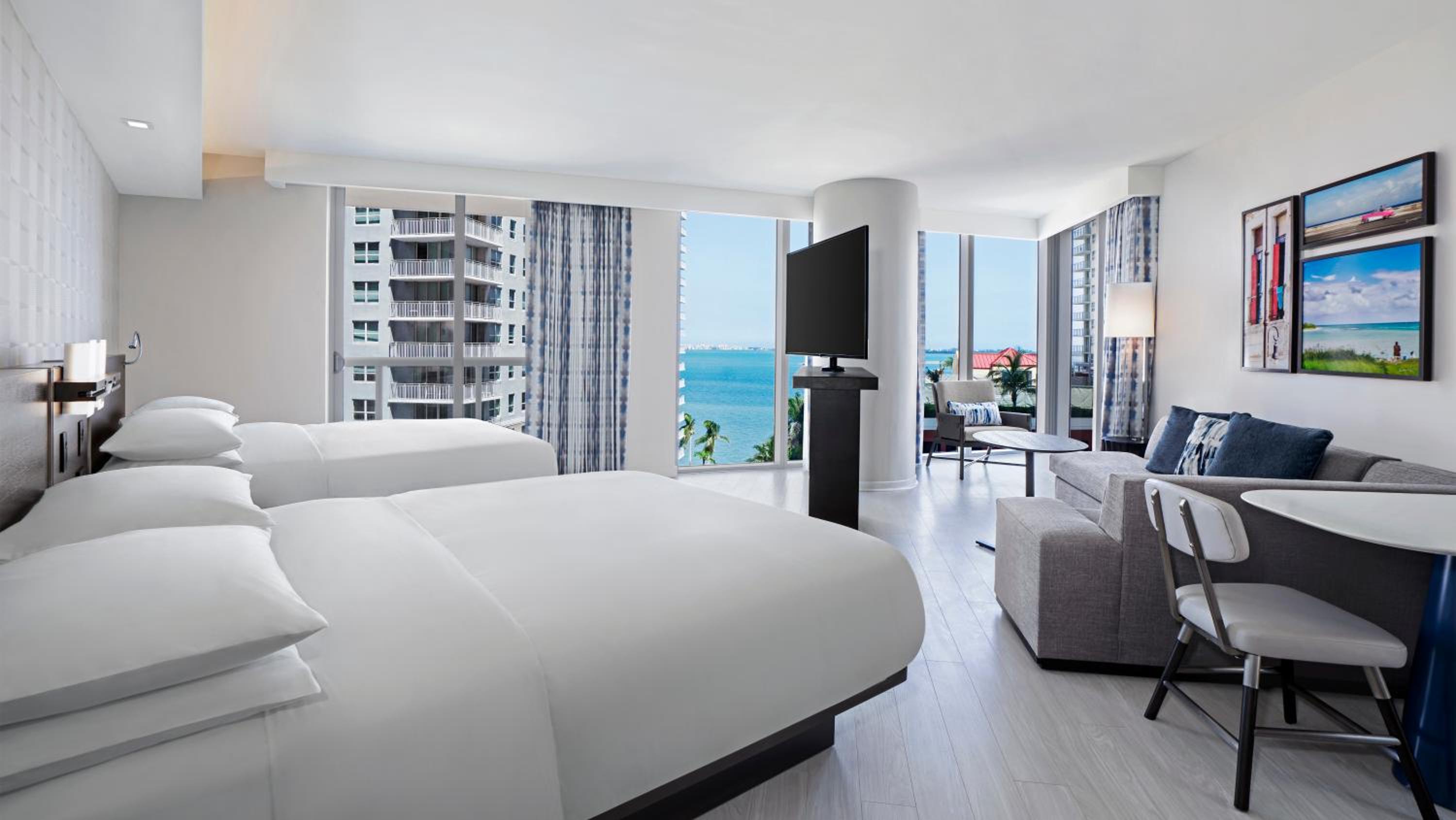 Suite Junior avec 2 Lits Queen-Size et Balcon