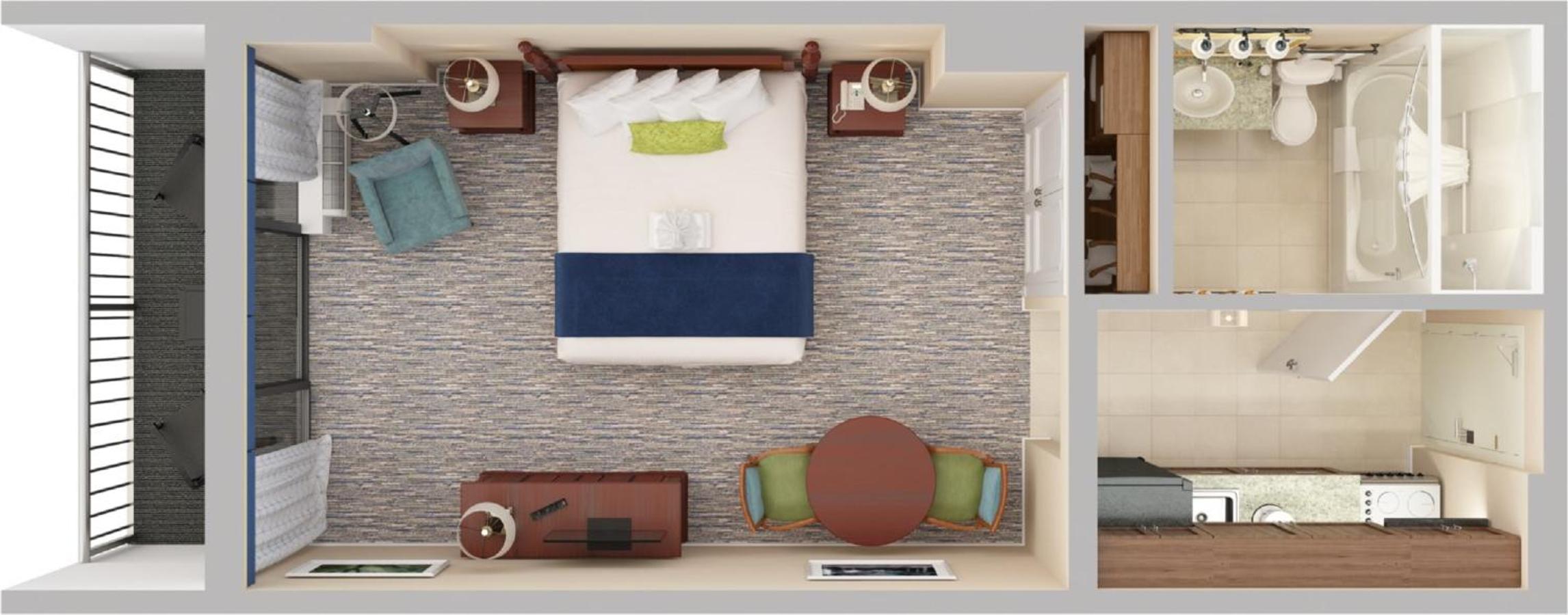 Tower Oceanfront King Room - 1 King Bed - Photo 3