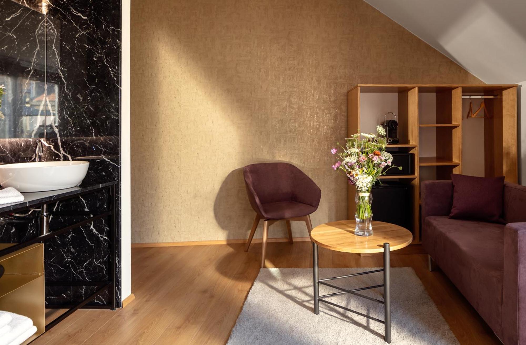 Presidential Suite with Terrace and Prague Castle View