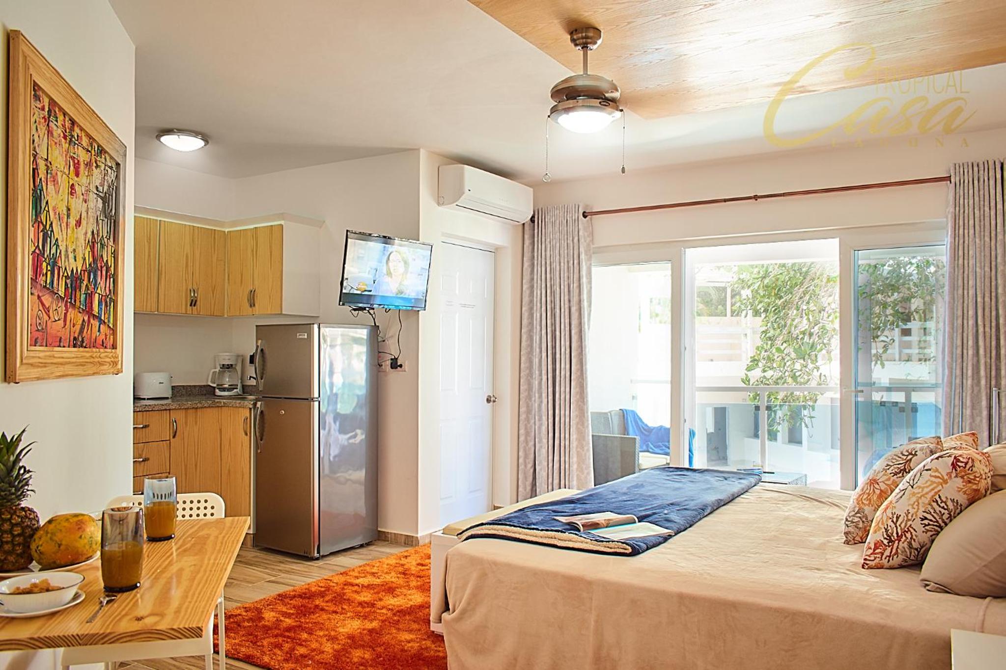 Apartment with kitchen with balcony photo 2