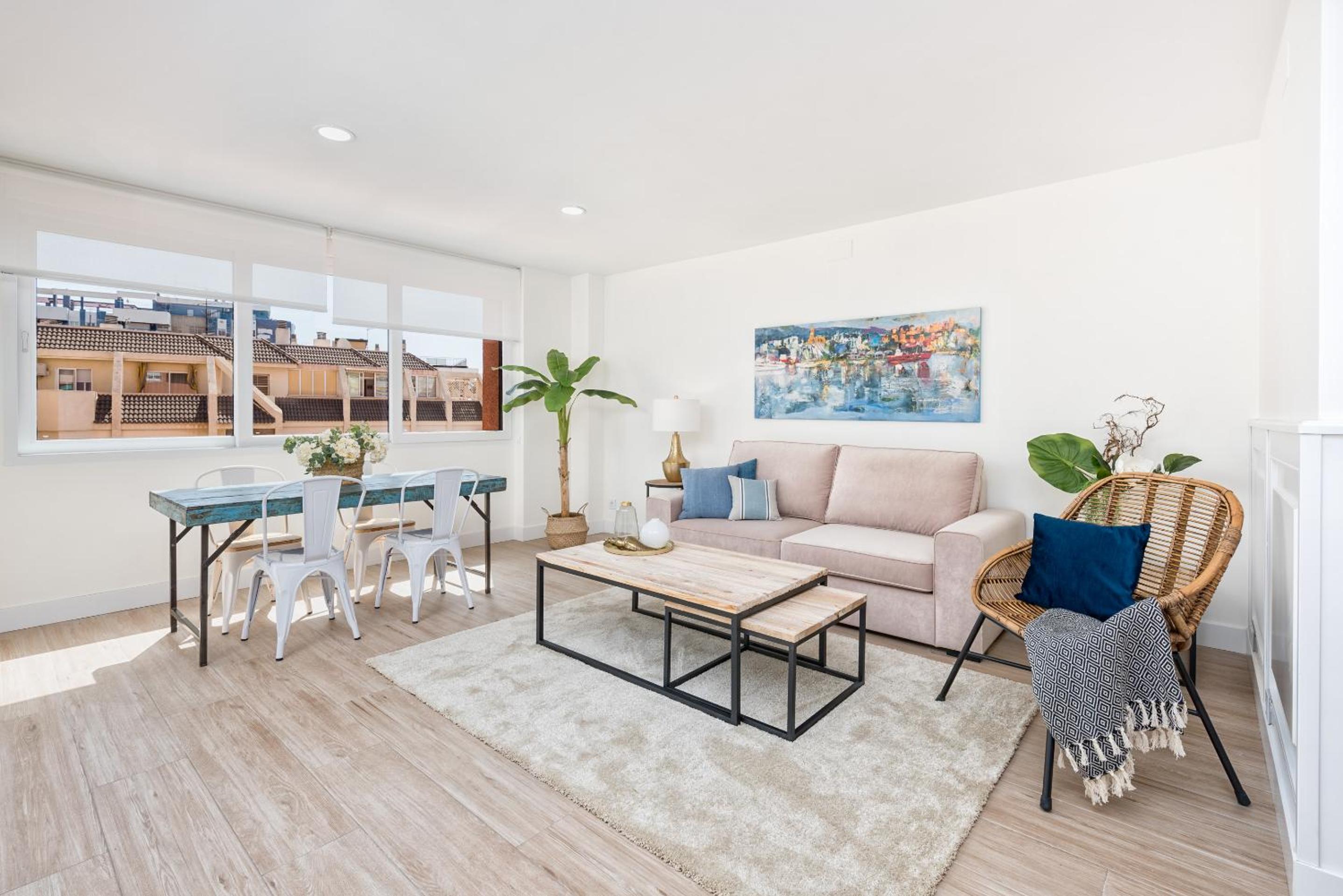 Apartamento de dos habitaciones