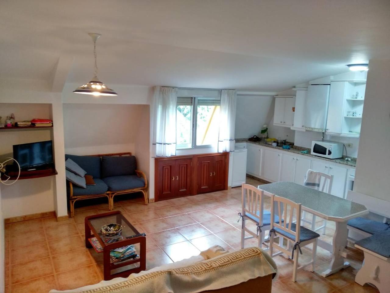 Apartamento con vista al jardín