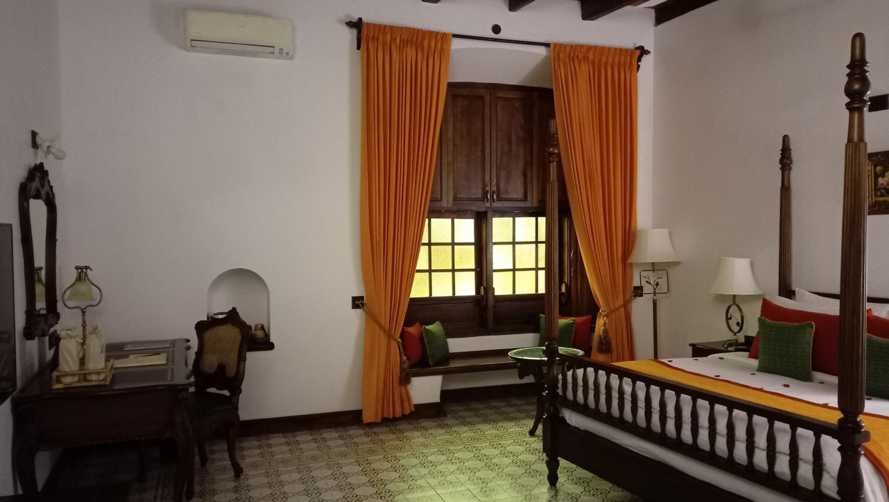 Imperial Double Room with 10% discount on food, 20% discount on Ayurmana, and one and a half-hour guided heritage walk from 7 AM to 8:30 AM