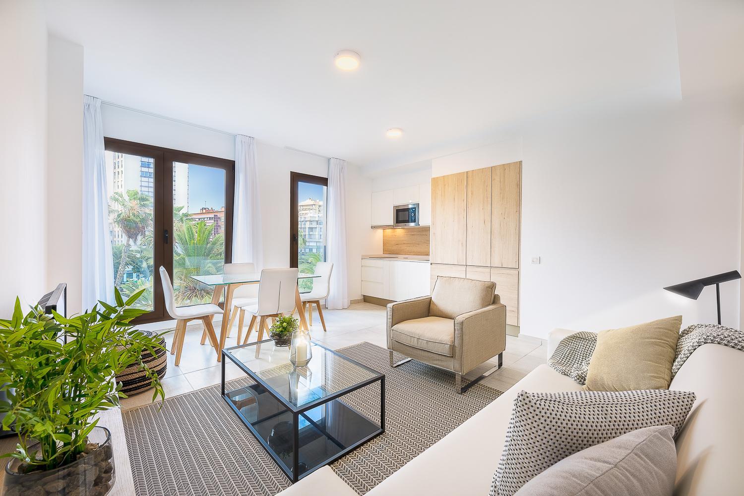 Apartamento de dos habitaciones
